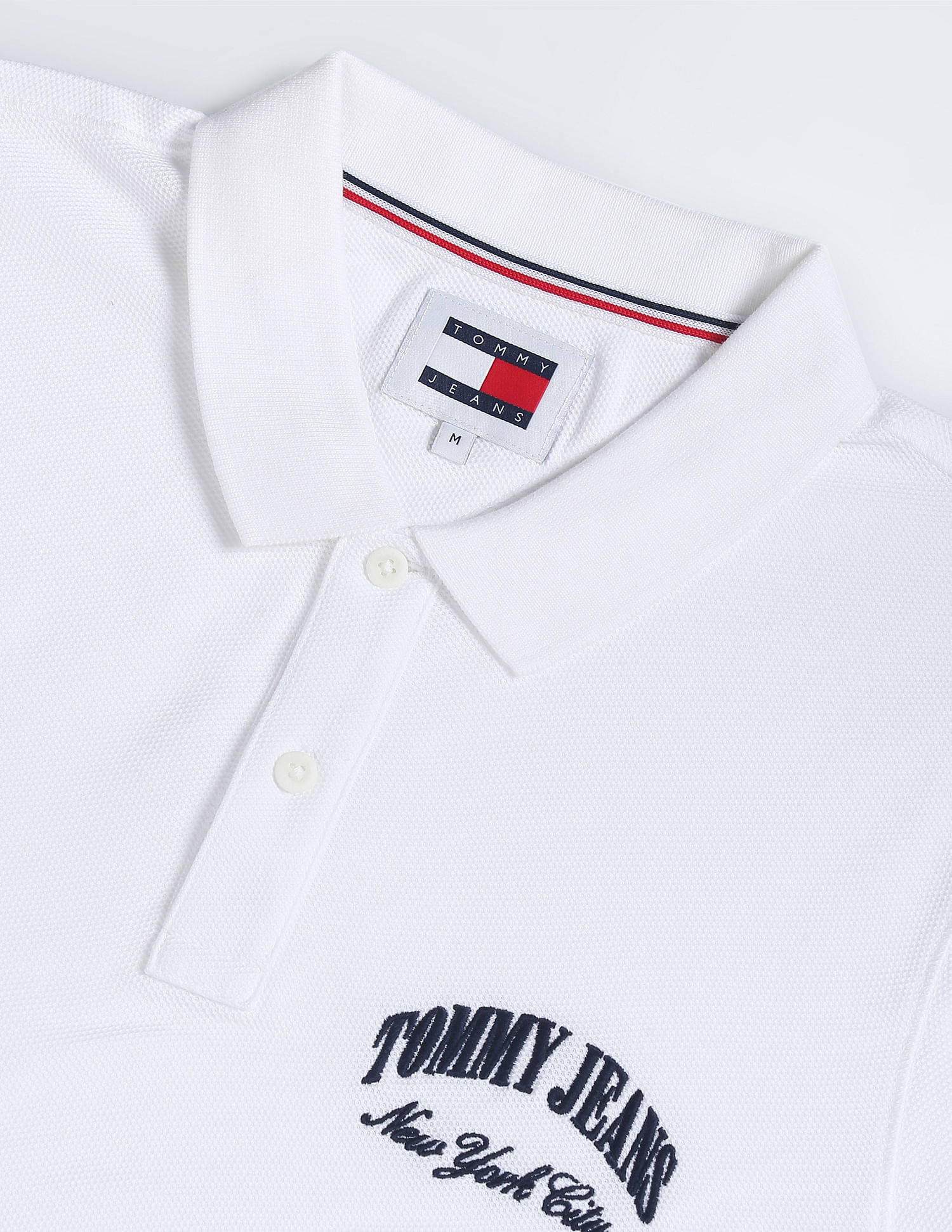 Buy Tommy Hilfiger Embroidered Logo Cotton Polo Shirt