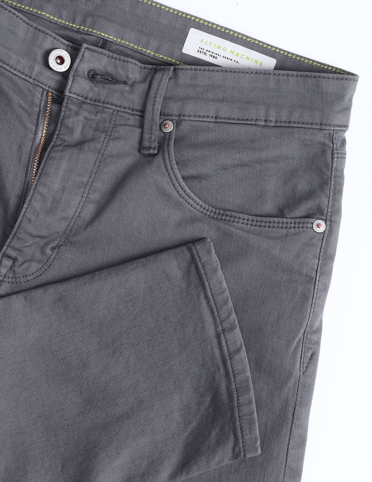 Flying Machine F-Lite Slash Slim Tapered Jeans