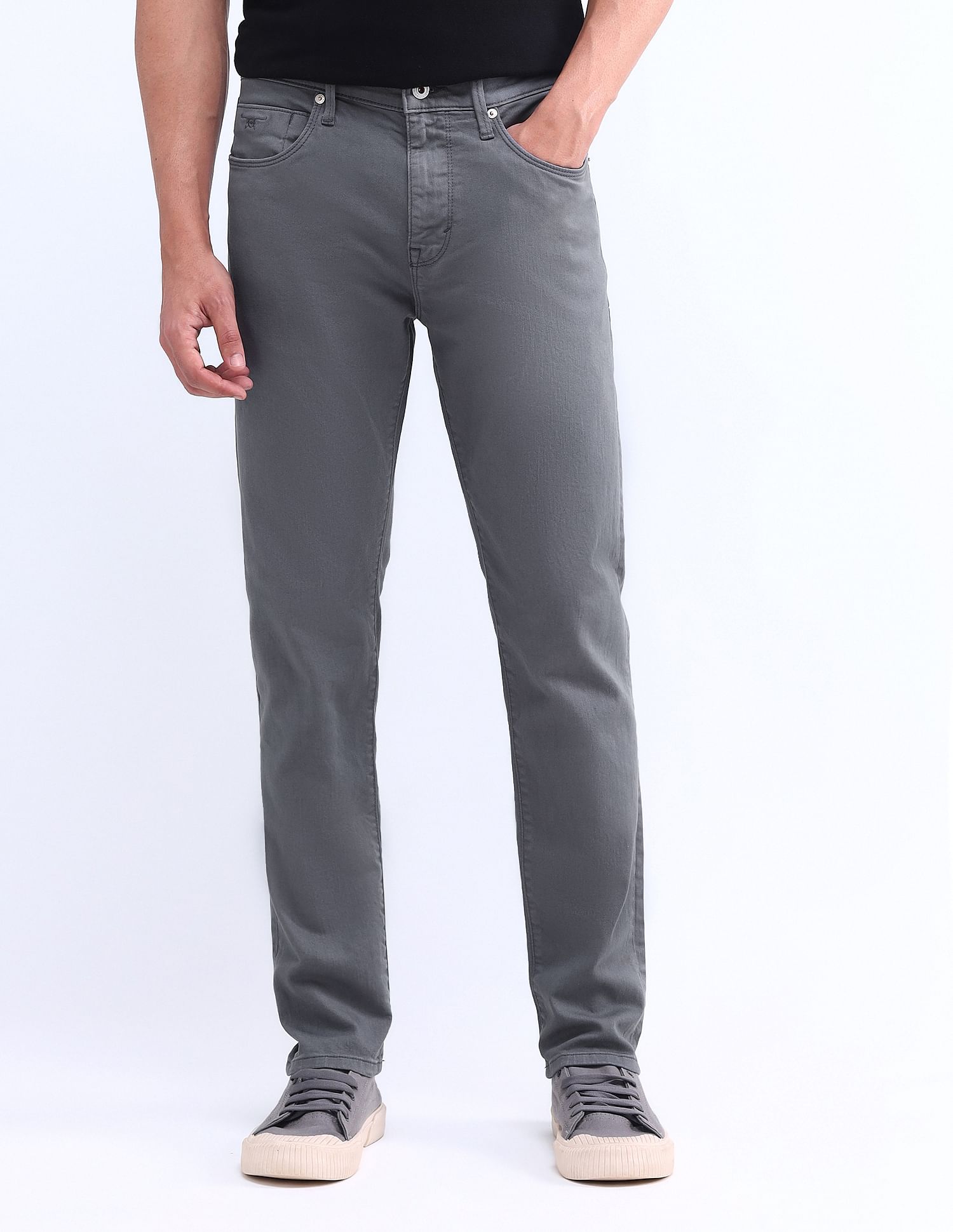 Flying Machine F-Lite Slash Slim Tapered Jeans