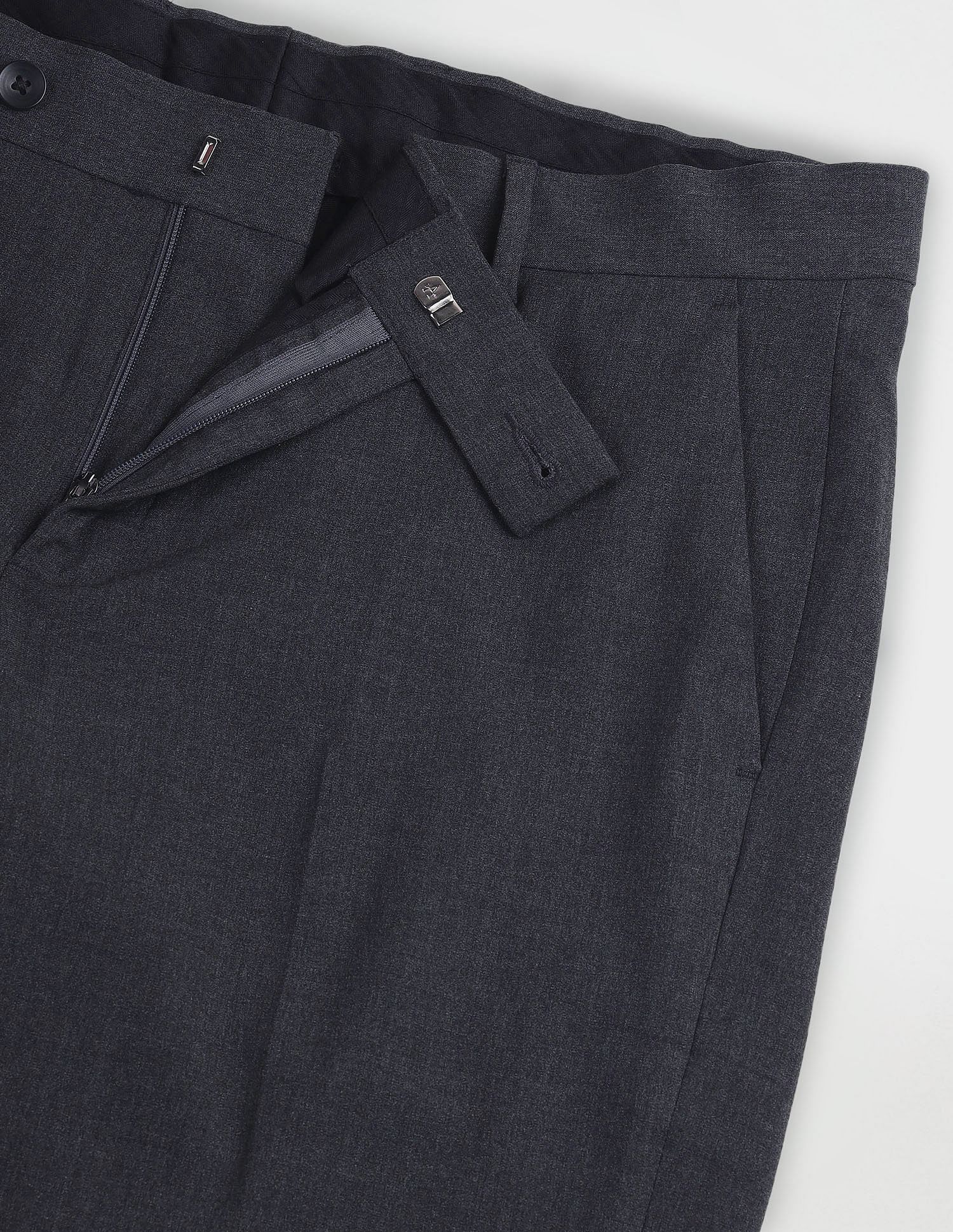Arrow Mid Rise Tapered Fit Trousers