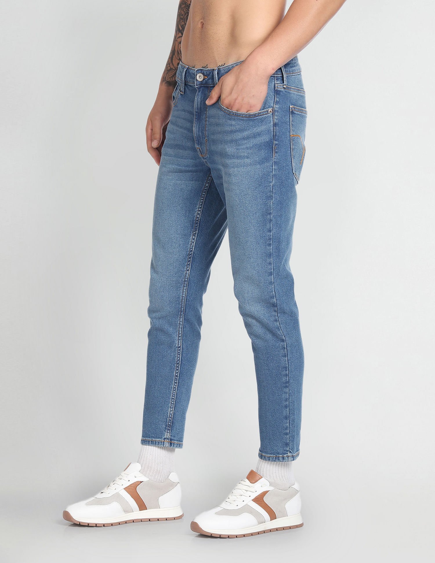 Flying Machine MJ Mankle Relax Tapered Jeans