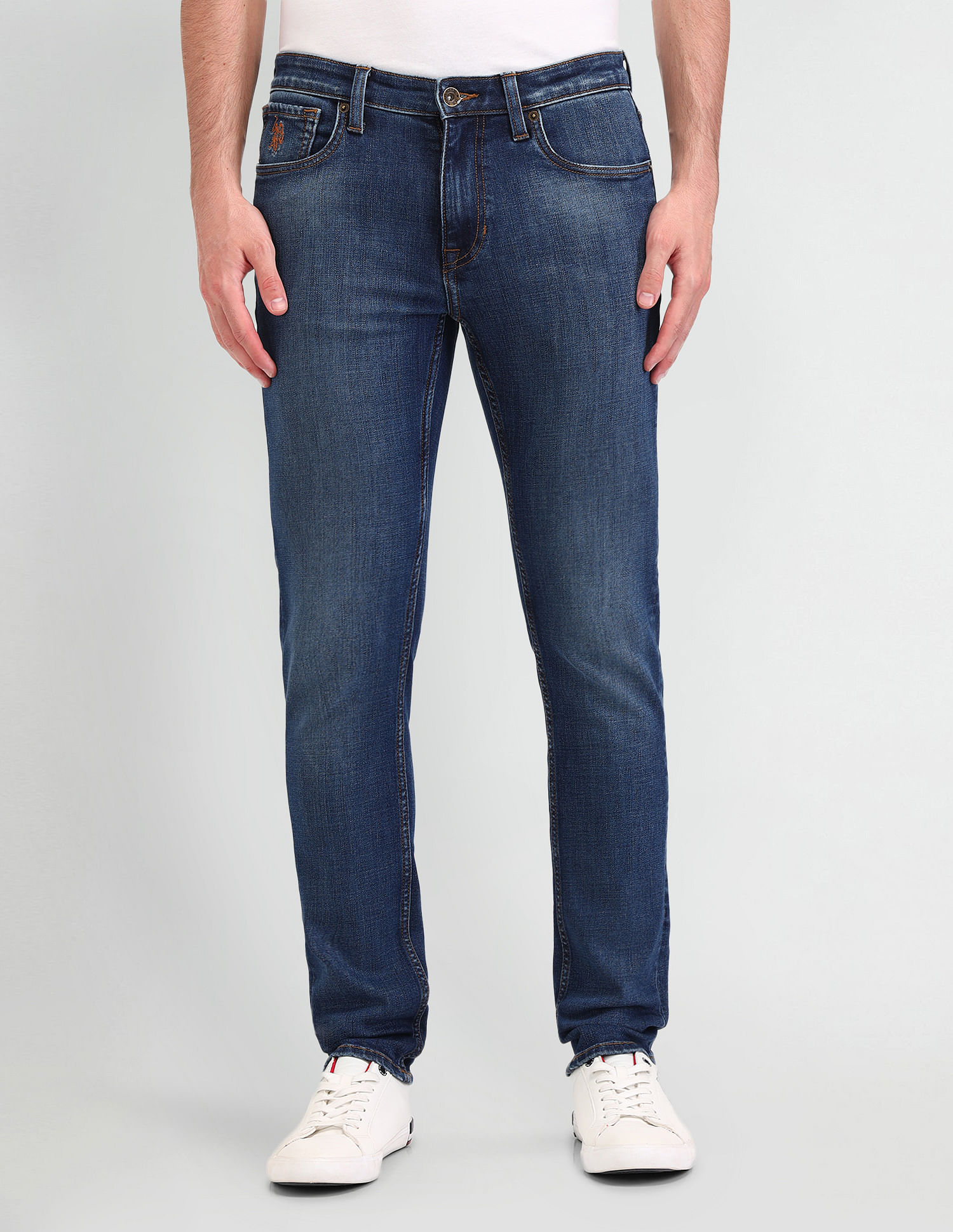 U.S. Polo Assn. Denim Co. Regallo Skinny Fit Blue Jeans