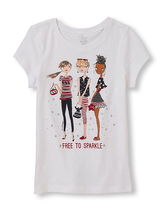 The Children's Place The Children's Place Girls' Print Perfect India