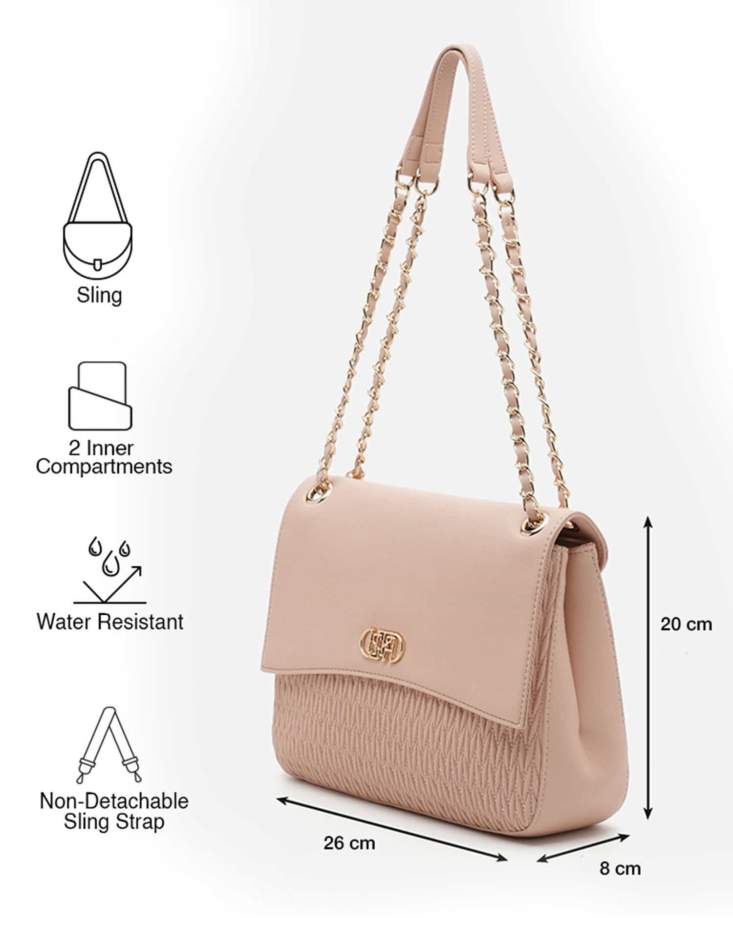 U.S. Polo Assn. Riget Textured Cross Body Bag
