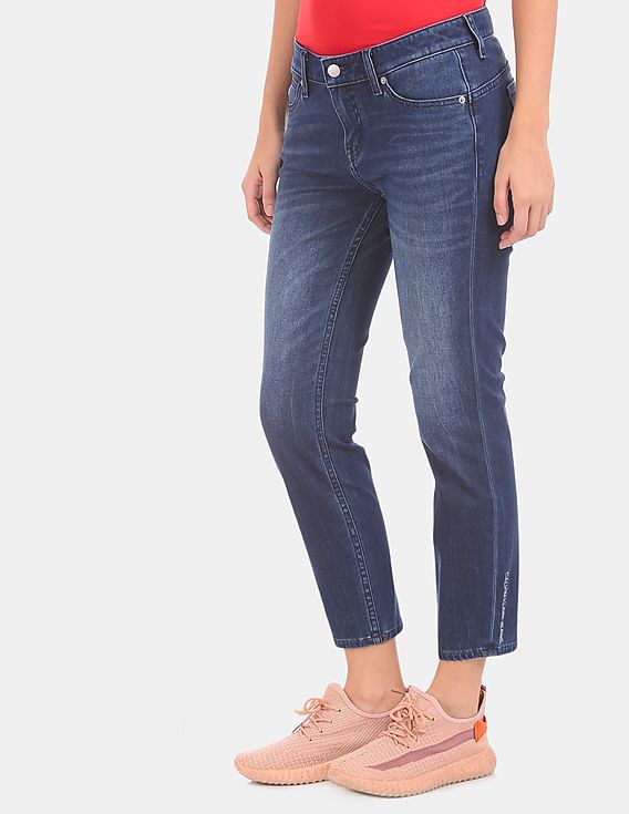 calvin klein women's stretch jeans