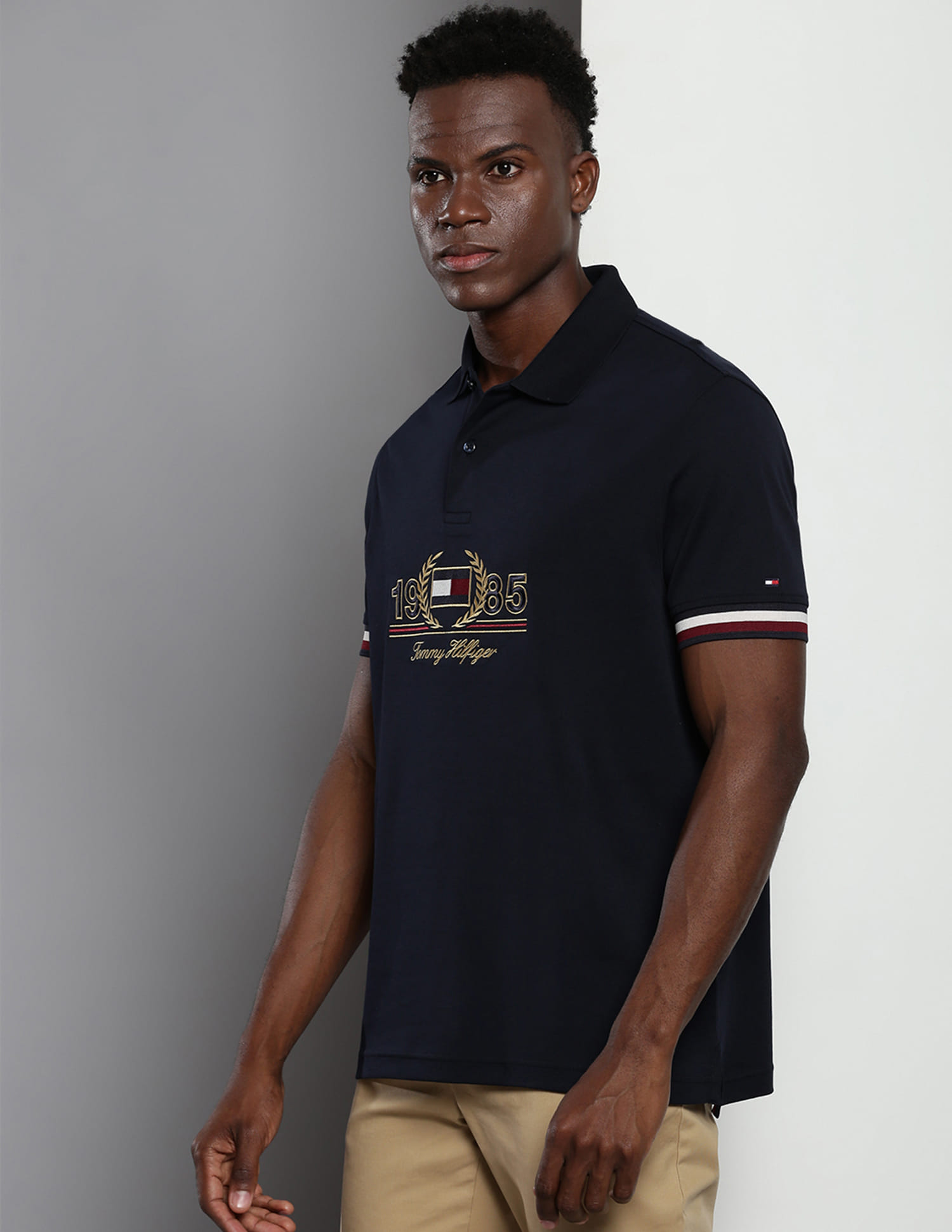 Buy Tommy Hilfiger Icon Laurel Regular Fit Polo Shirt - NNNOW.com