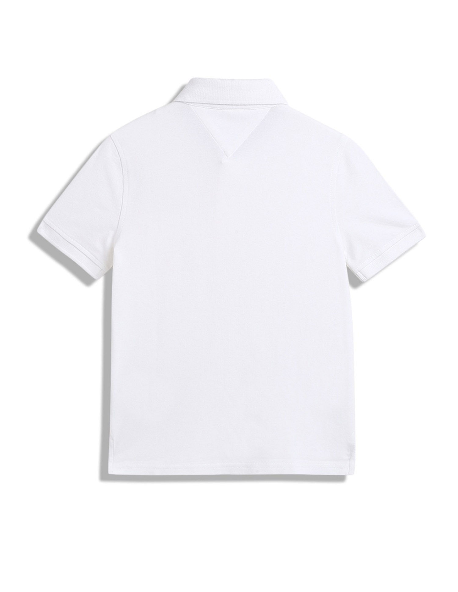Tommy Hilfiger Kids Boys Solid Regular-Fit Cotton Polo T-Shirt