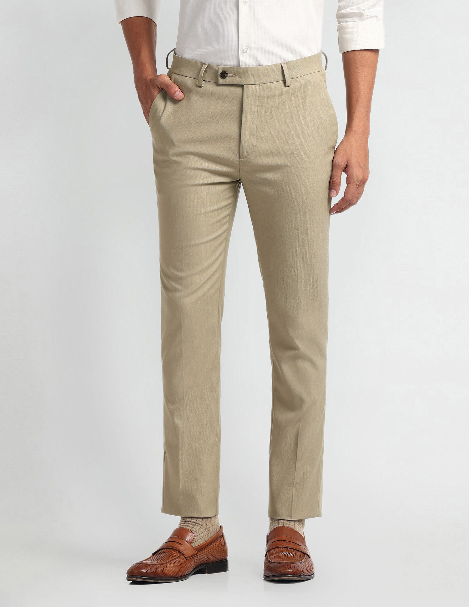 Arrow Smart Flex Super Slim Trousers