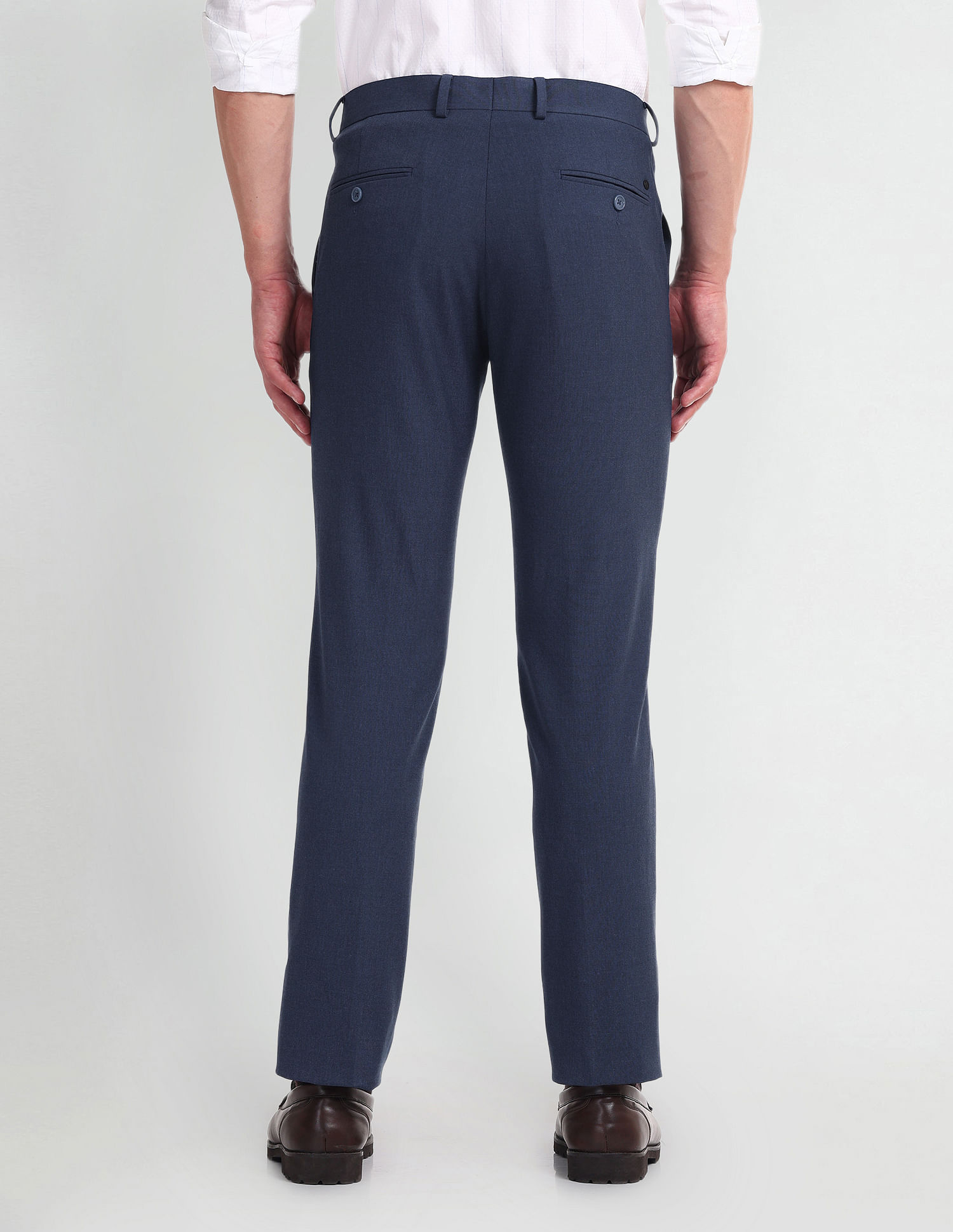 Arrow Mid Rise Tapered Fit Trousers