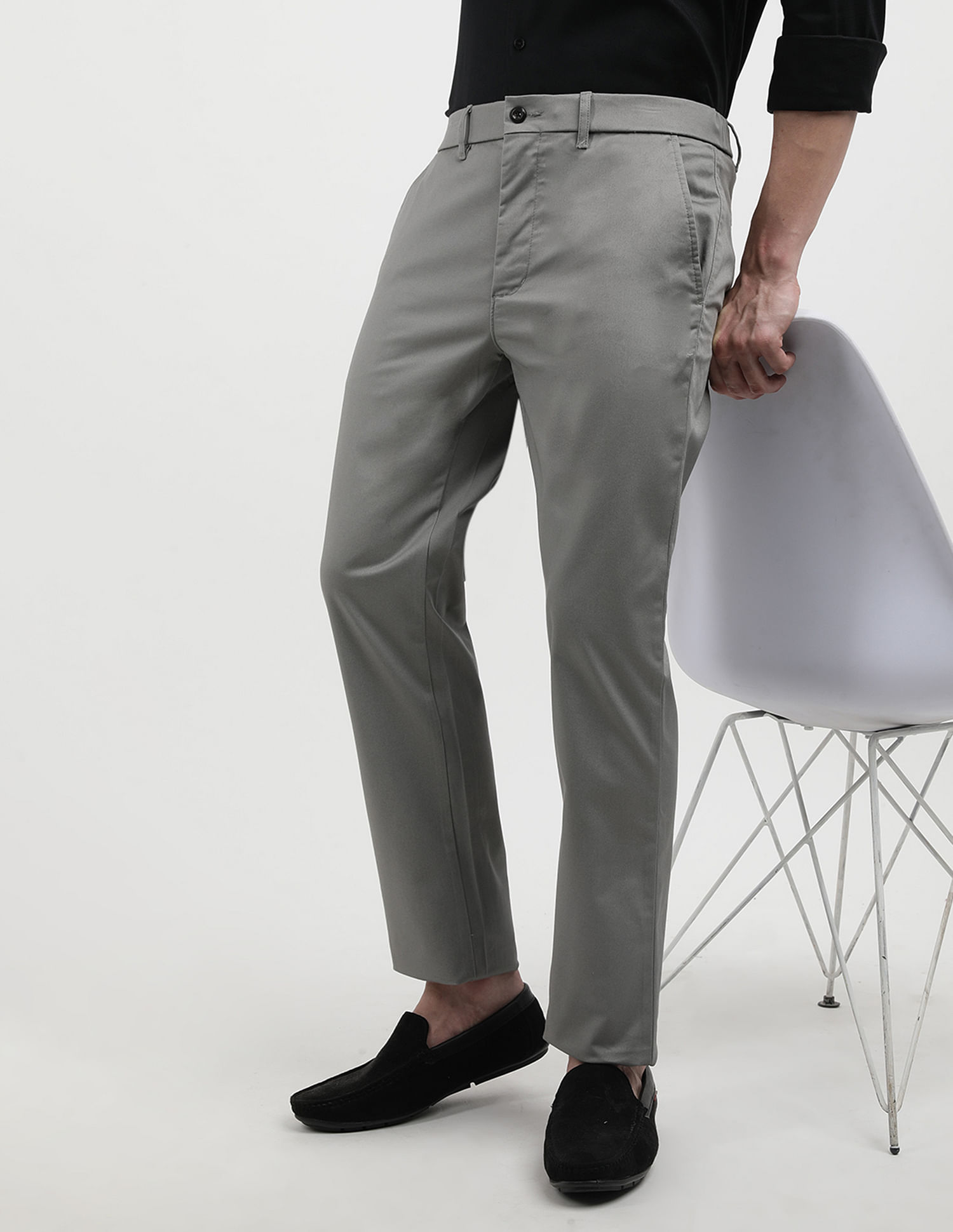 Tommy Hilfiger Denton Regular Fit Solid Trousers
