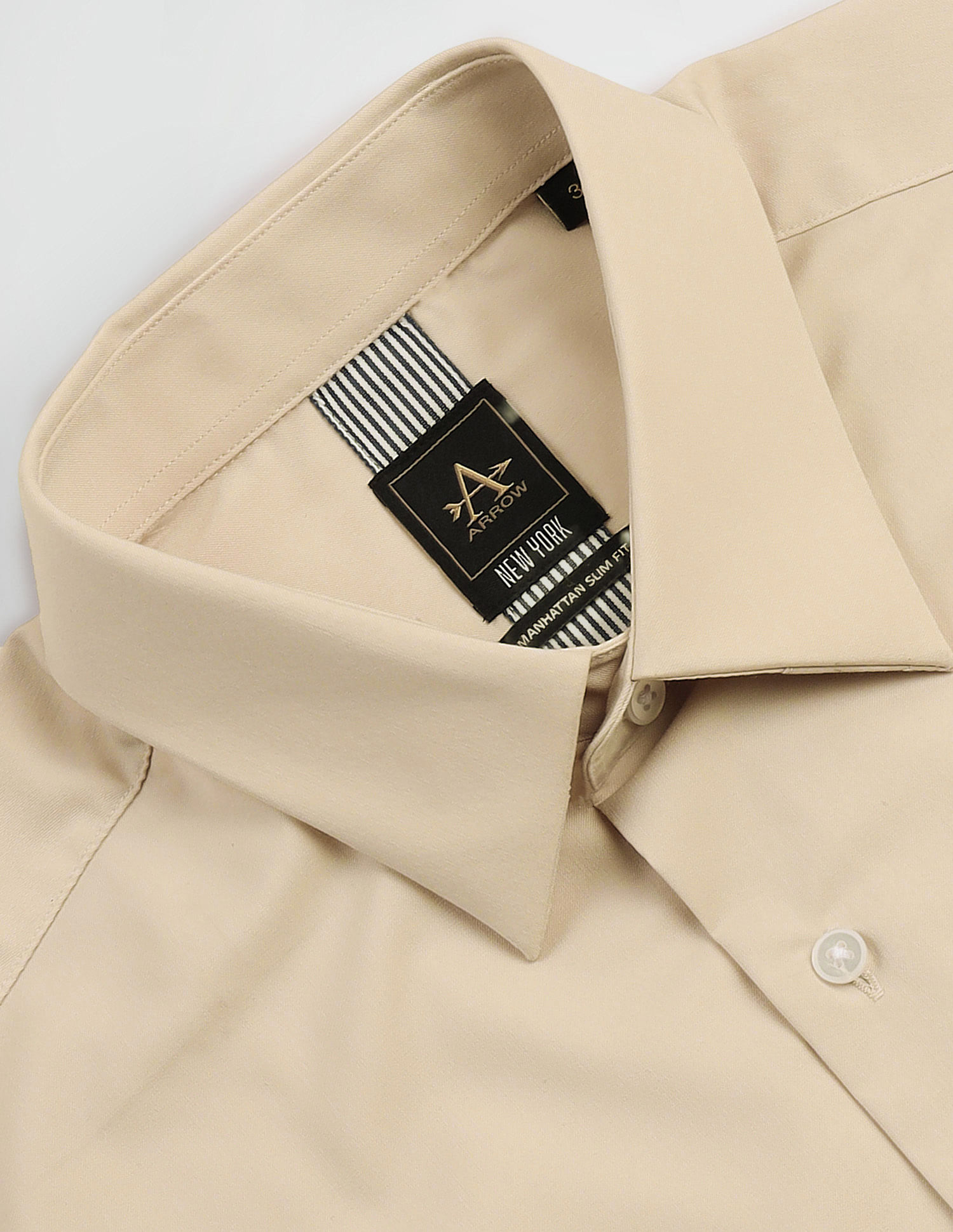 Arrow Newyork Manhattan Slim Fit Twill Shirt