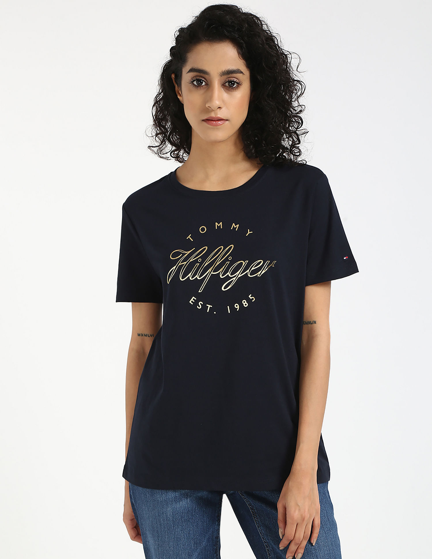 Tommy Hilfiger Printed Regular Fit T-Shirt