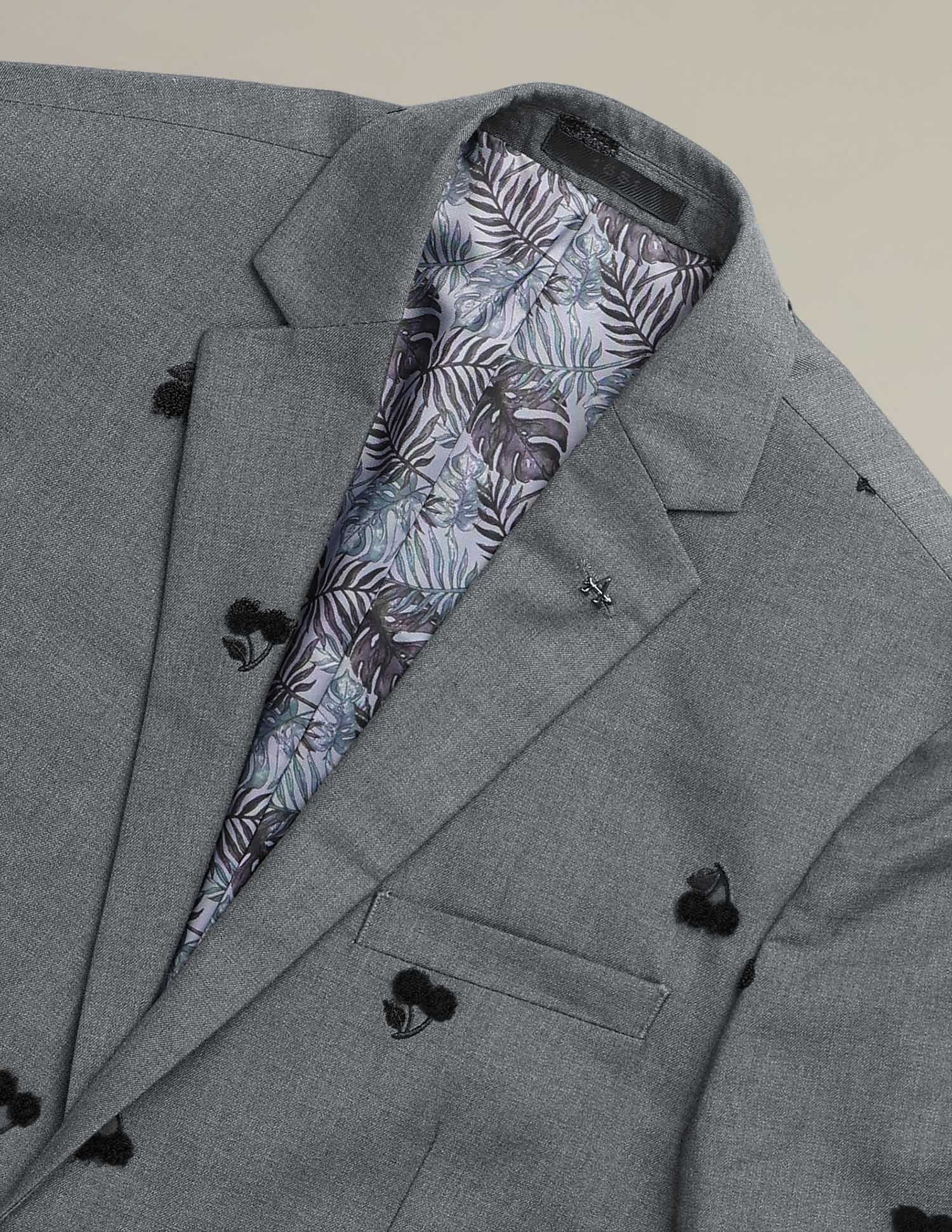 Arrow Embroidered Tailored Fit 1851 Blazer