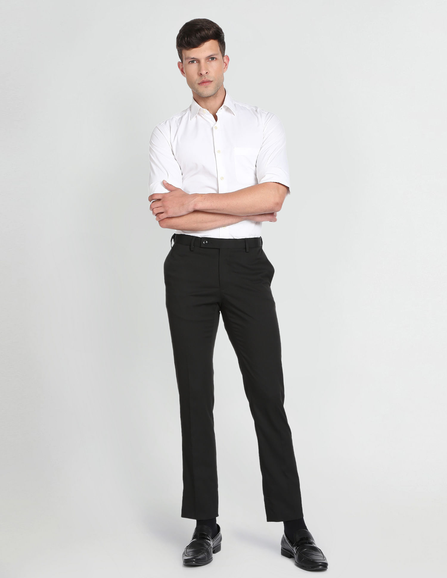 CLINSY Regular Fit Men White, Blue Trousers - Buy CLINSY Regular Fit Men  White, Blue Trousers Online at Best Prices in India | Flipkart.com