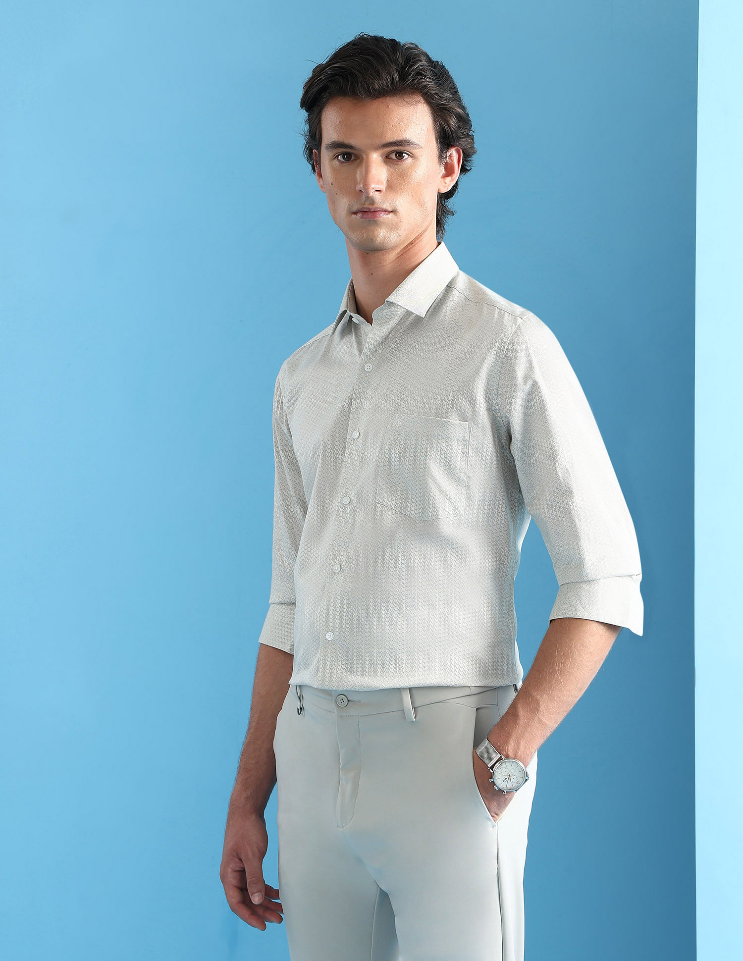 Arrow Geometric Printed Velocity Shirt