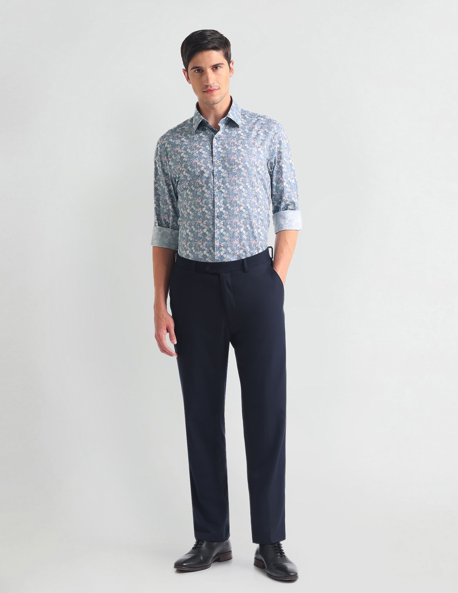 Arrow Floral Sateen 1851 Shirt