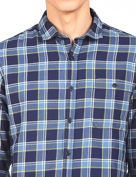 Flying Machine Long Sleeves Striped Shirt