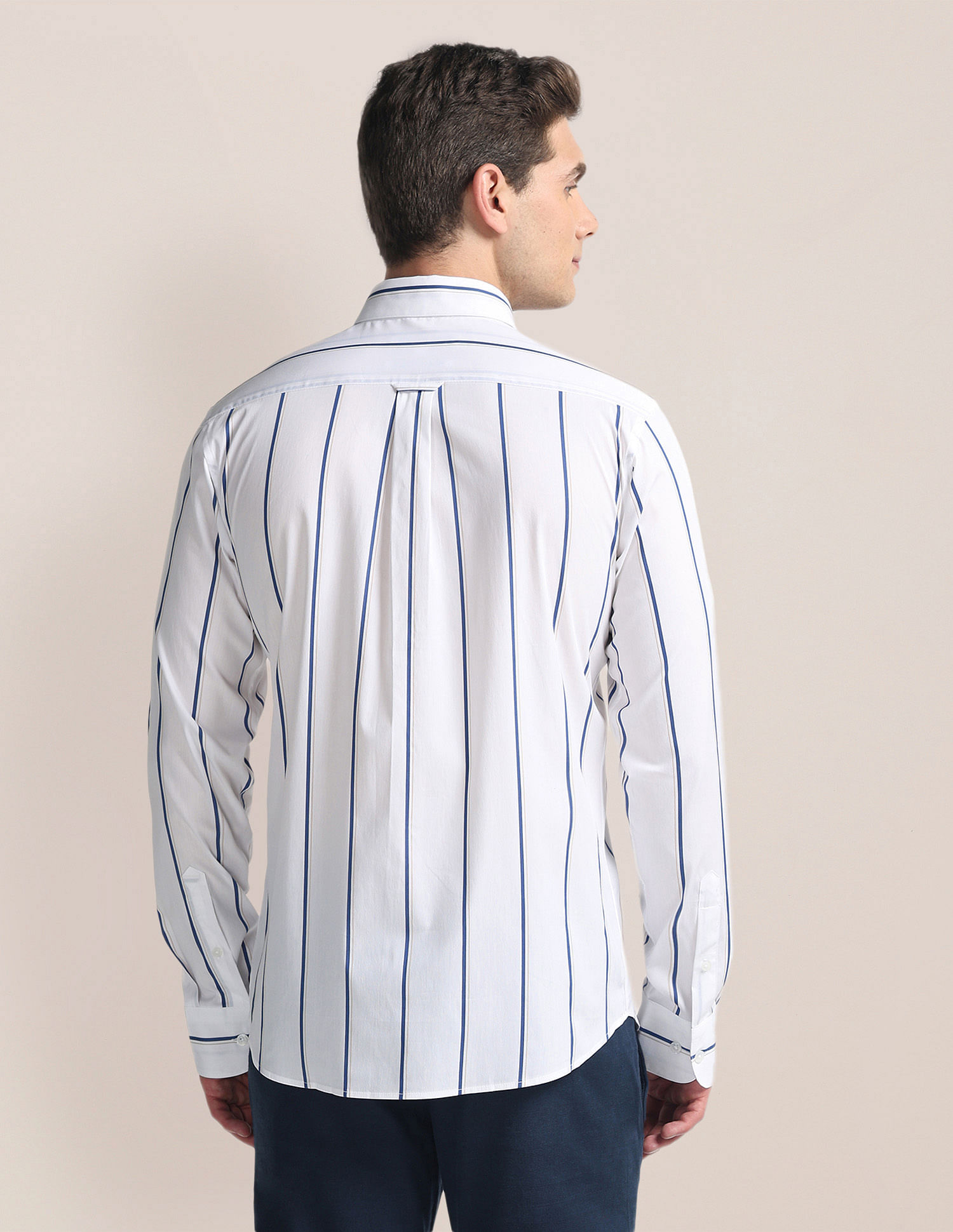 U.S. Polo Assn. Vertical Stripe Twill Shirt