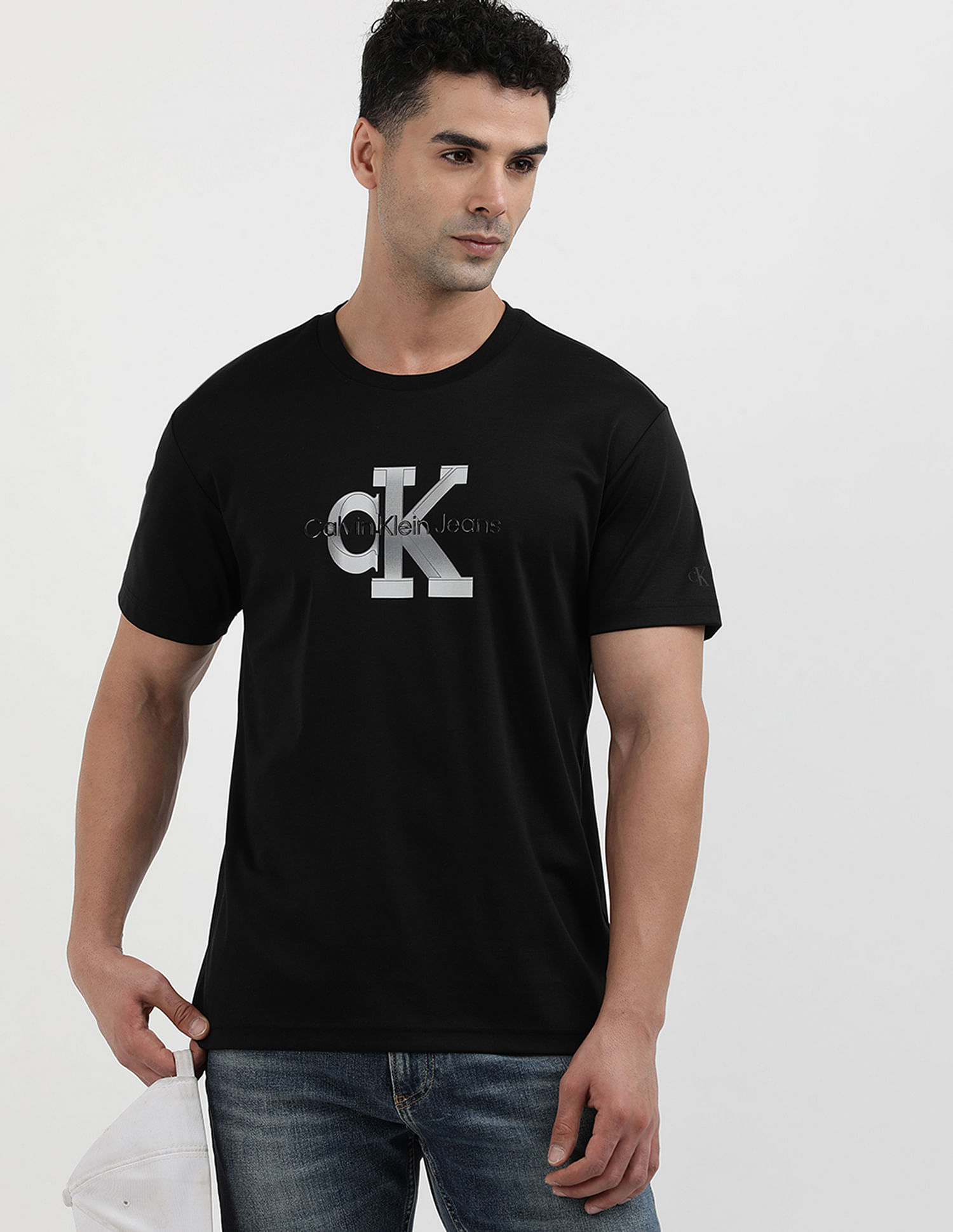 Calvin Klein Jeans Slim Fit Printed T-shirt