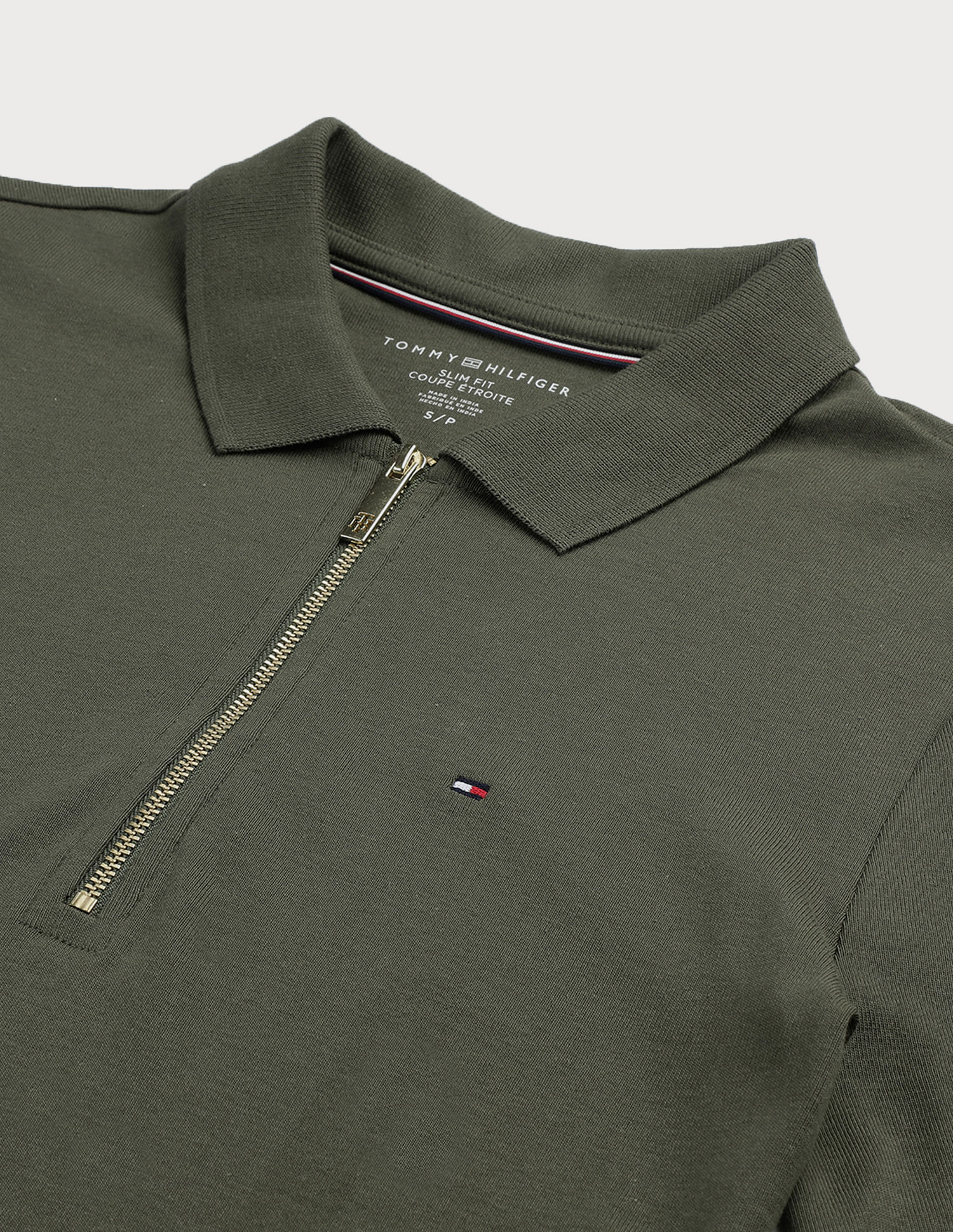 Tommy Hilfiger Mango Zip Slim Fit Polo Shirt