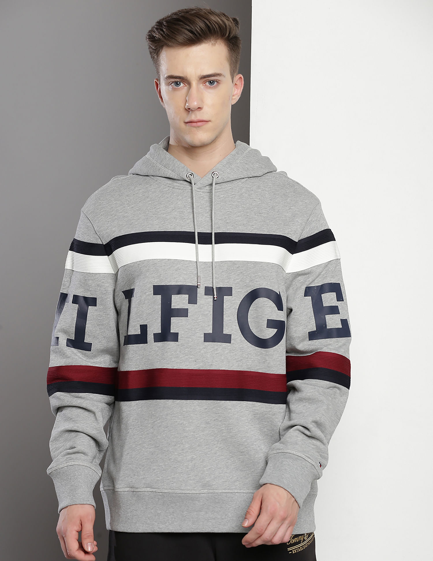 Tommy Hilfiger Sustainable Horizontal Stripe Sweatshirt