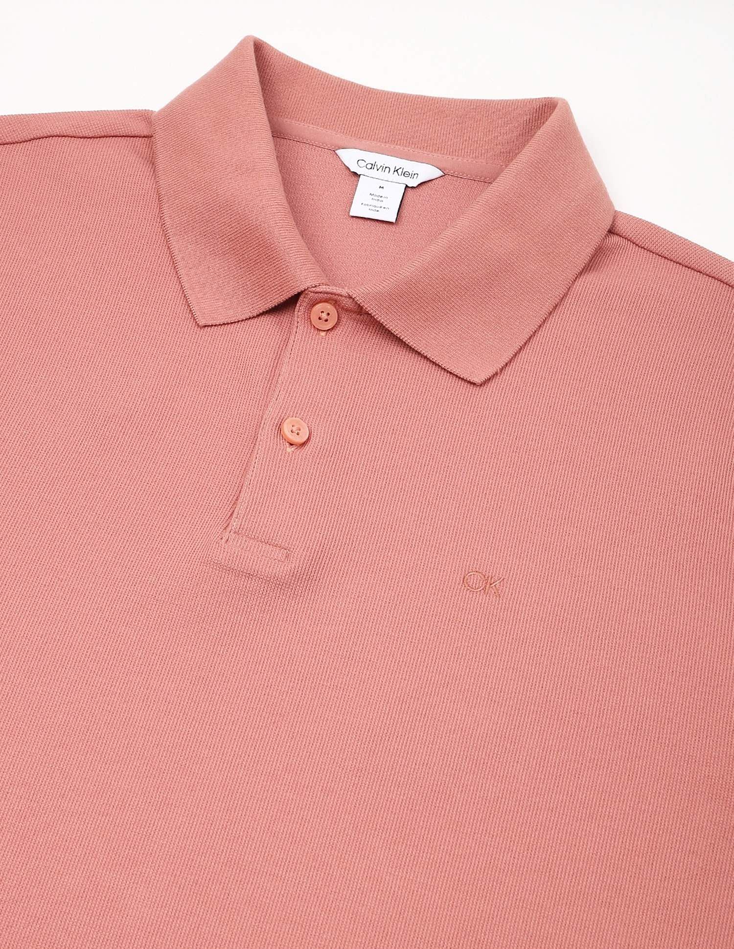 Calvin Klein Jeans Mens Regular Solid Polo Shirt