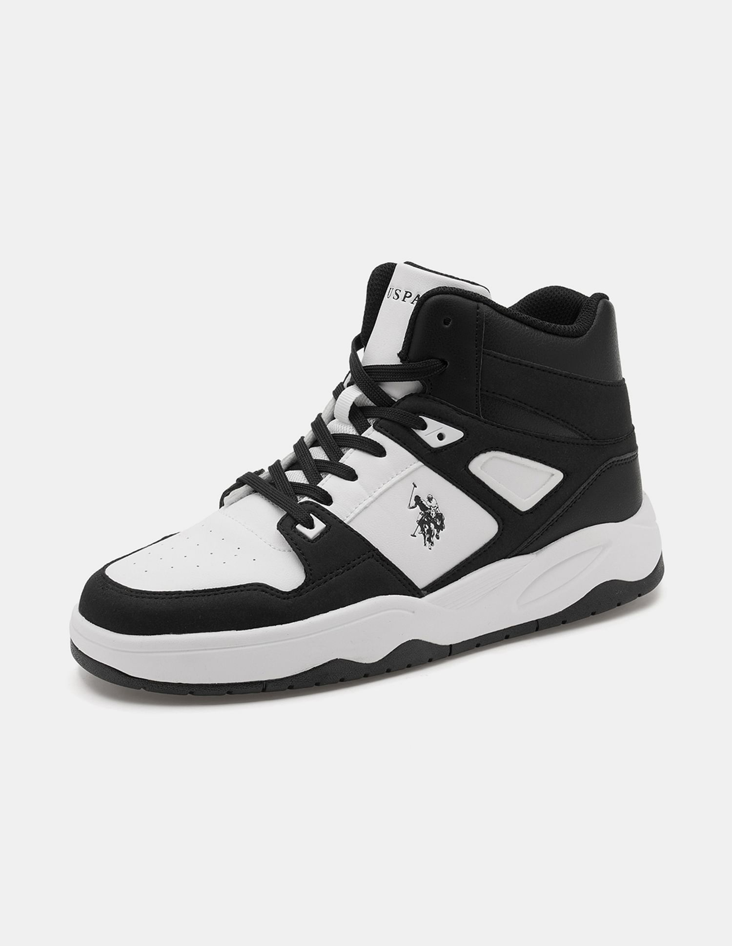 U.S. Polo Assn. Men Bruce Mid Top Sneakers