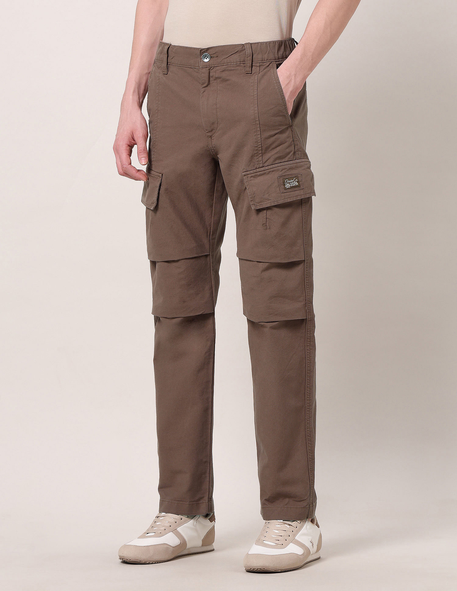 U.S. Polo Assn. Denim Co. Straight Fit Cargo Trousers