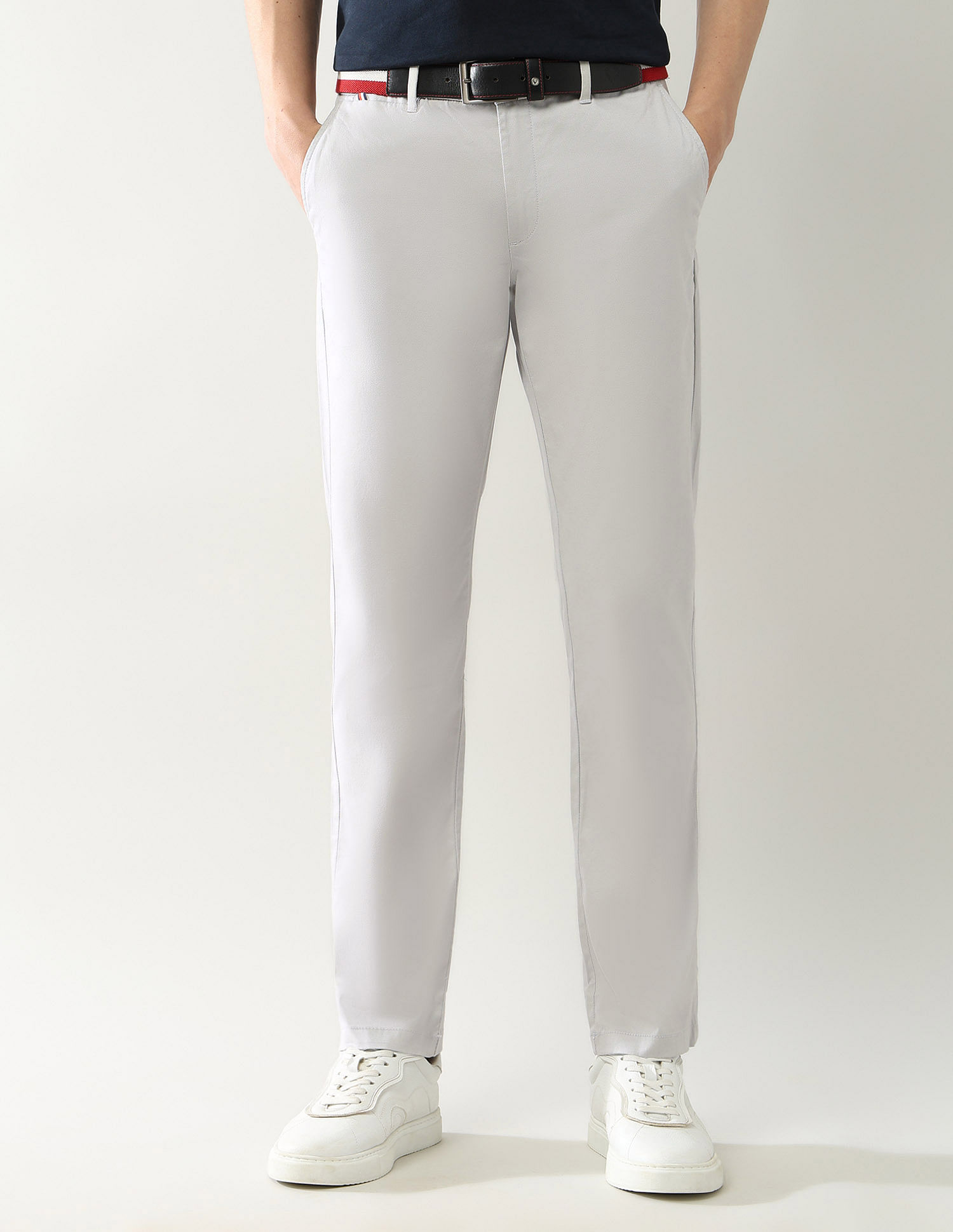 Arrow Sport Mid Rise Autopress Flx Trousers