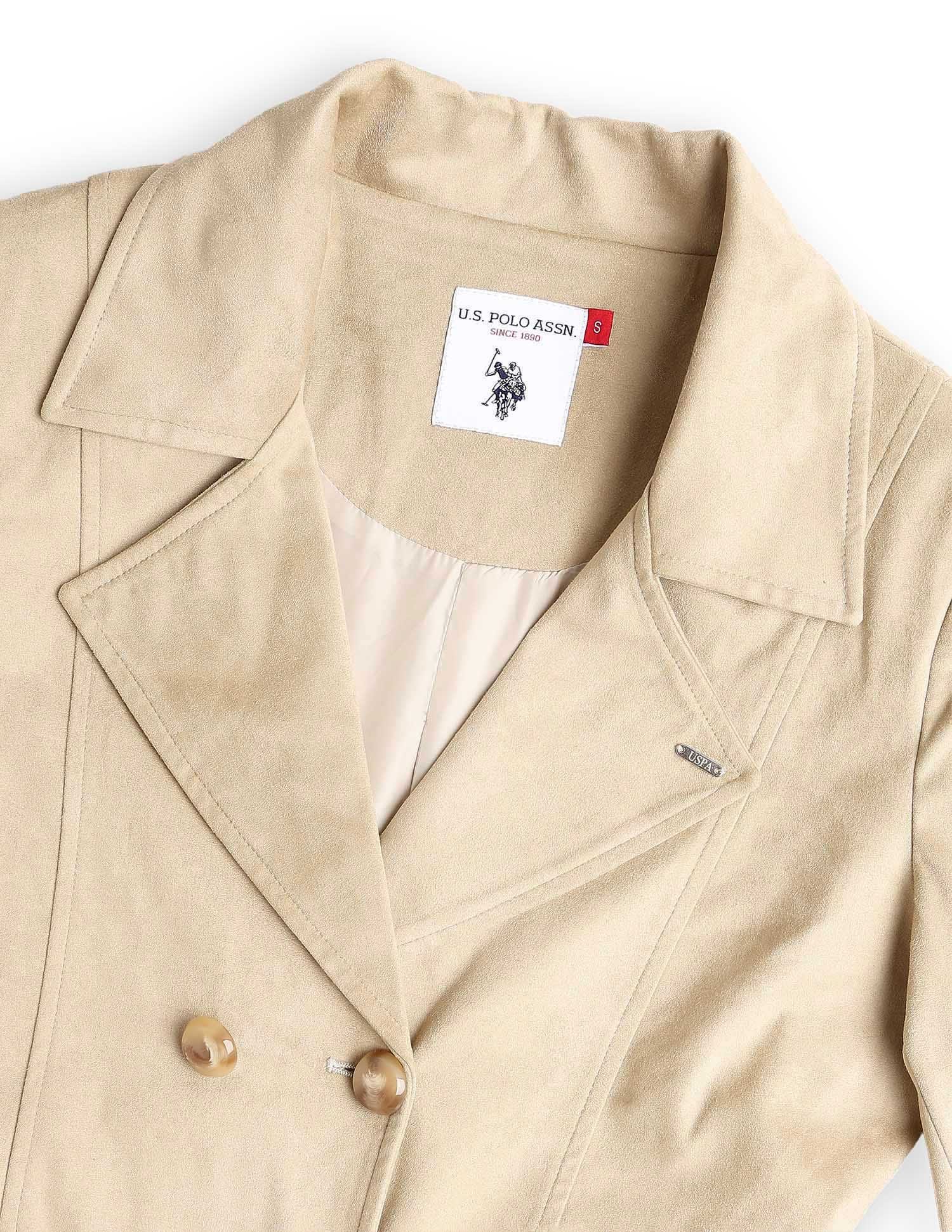 レディース Ameri NOTCHED LAPEL CHECK DOUBLE JACKET