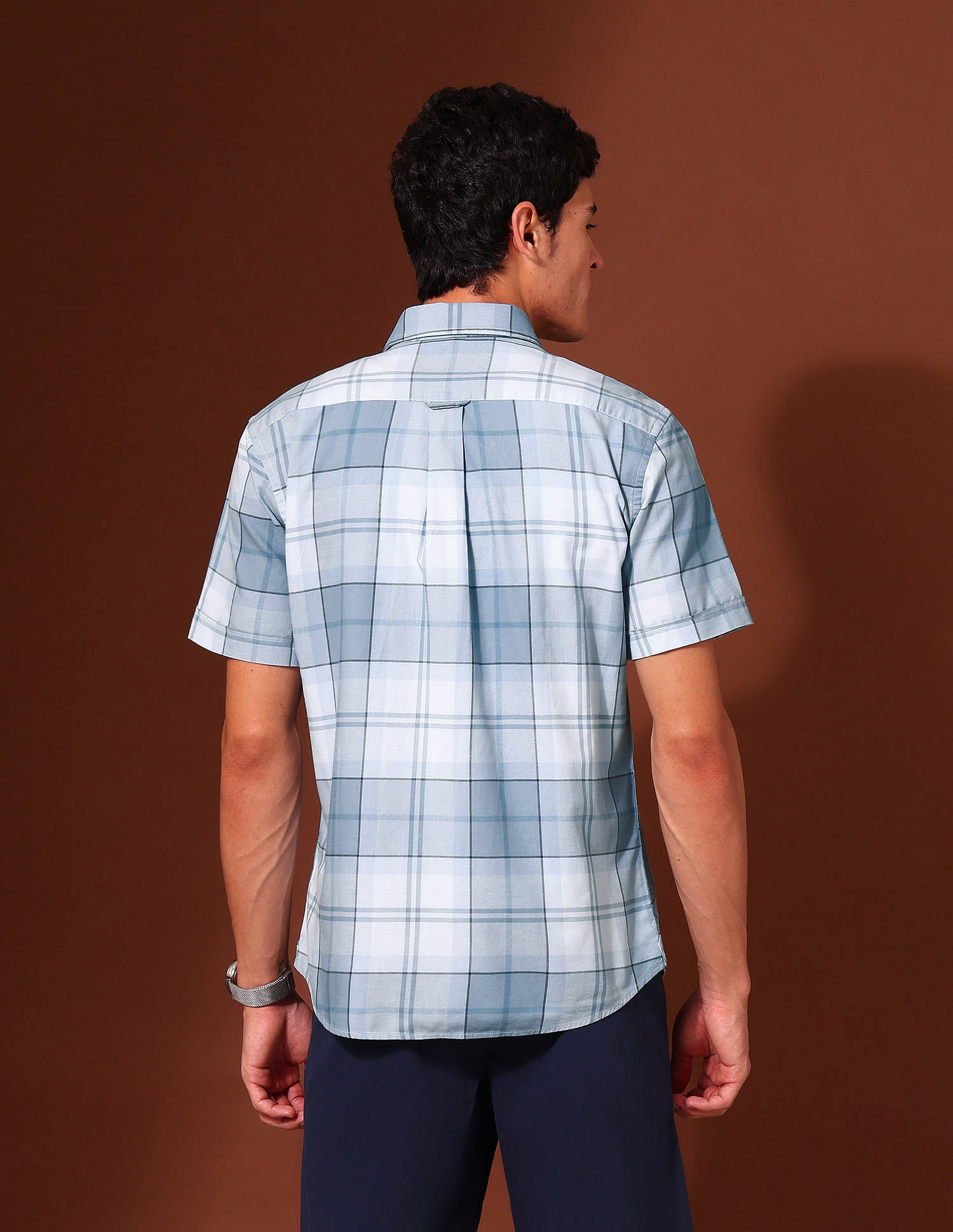 U.S. Polo Assn. Plaid Checked Pure Cotton Shirt