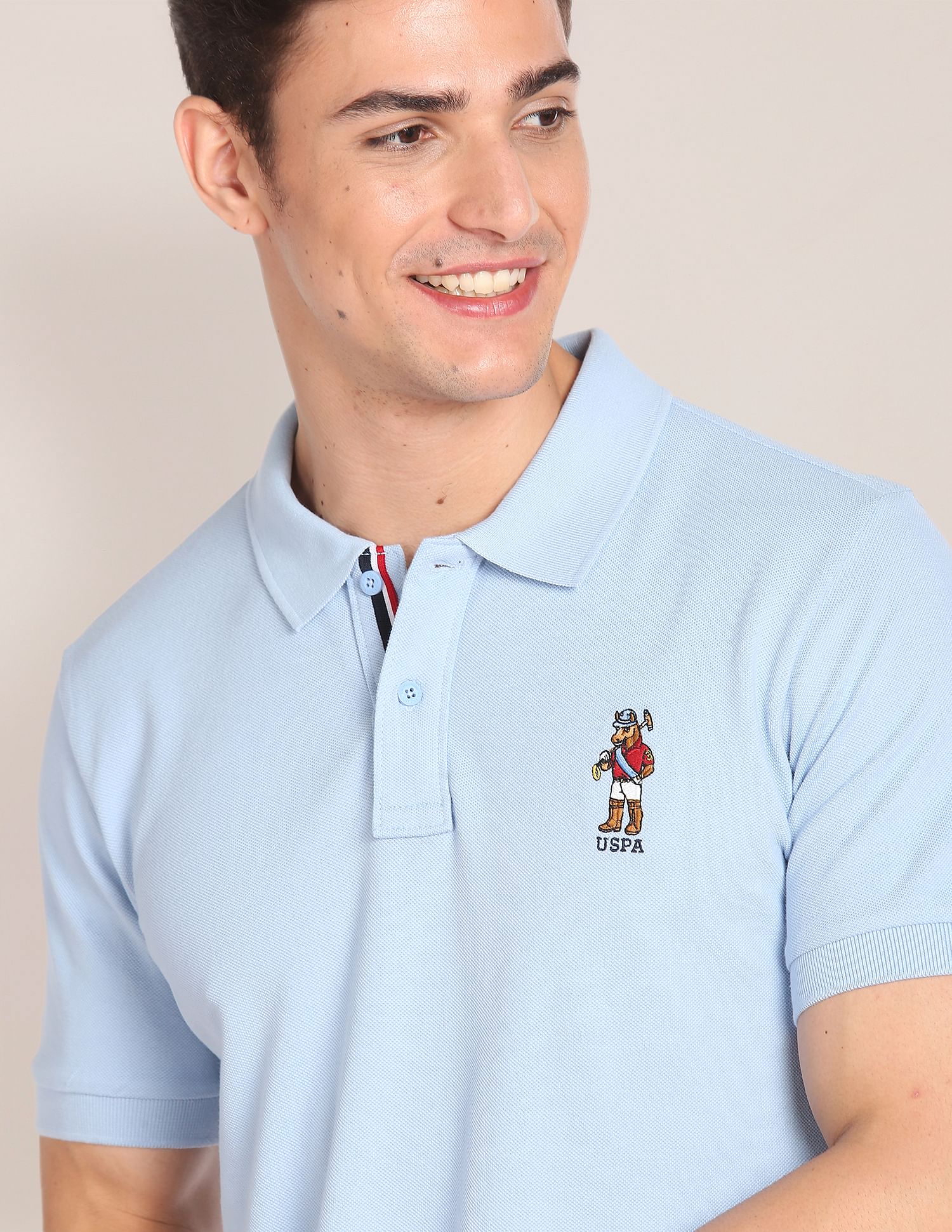 U.S. Polo Assn. Solid Mascot Polo Shirt