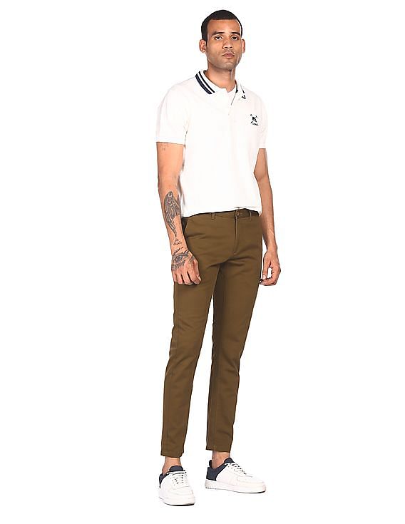 U.S. POLO ASSN. Regular Fit Boys Khaki Trousers - Buy U.S. POLO ASSN.  Regular Fit Boys Khaki Trousers Online at Best Prices in India |  Flipkart.com