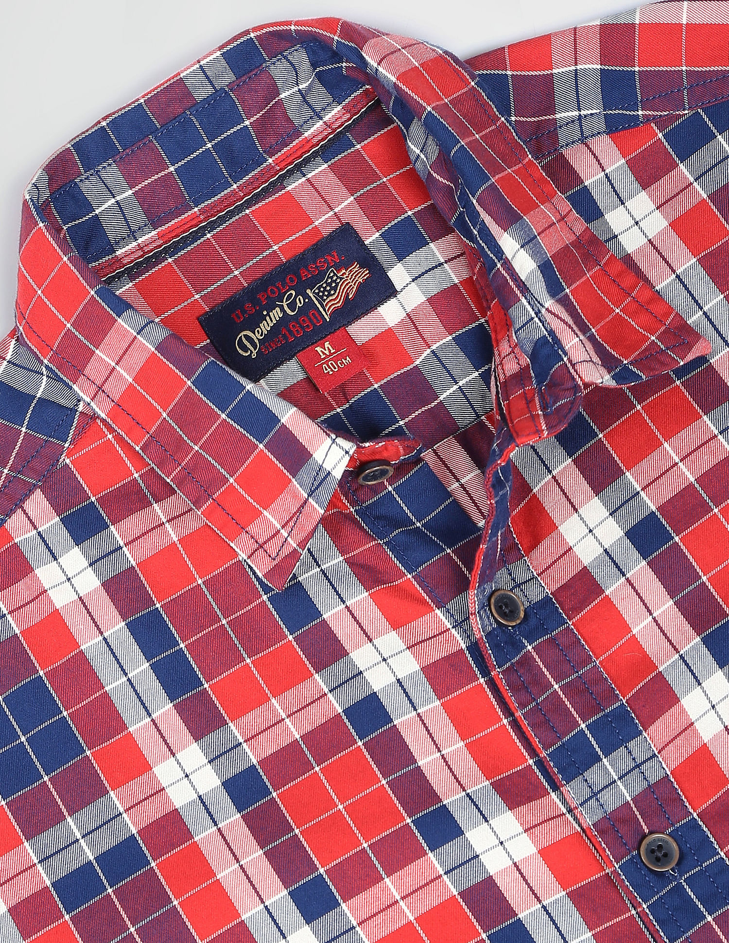 U.S. Polo Assn. Denim Co. Outdoor Check Twill Shirt