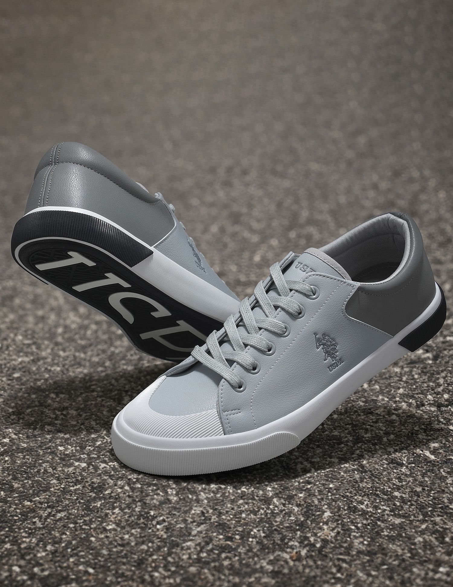 Buy U.S. Polo Assn. Men Colour Block Tanal Sneakers NNNOW