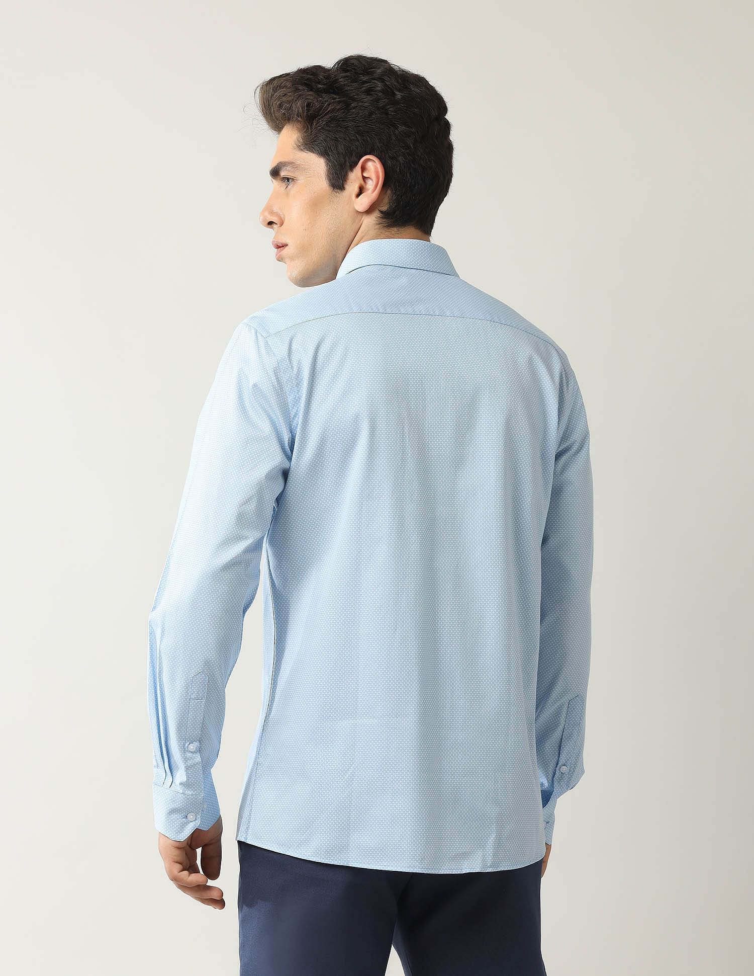 Arrow Geometric Printed Liberty Classic Fit Shirt