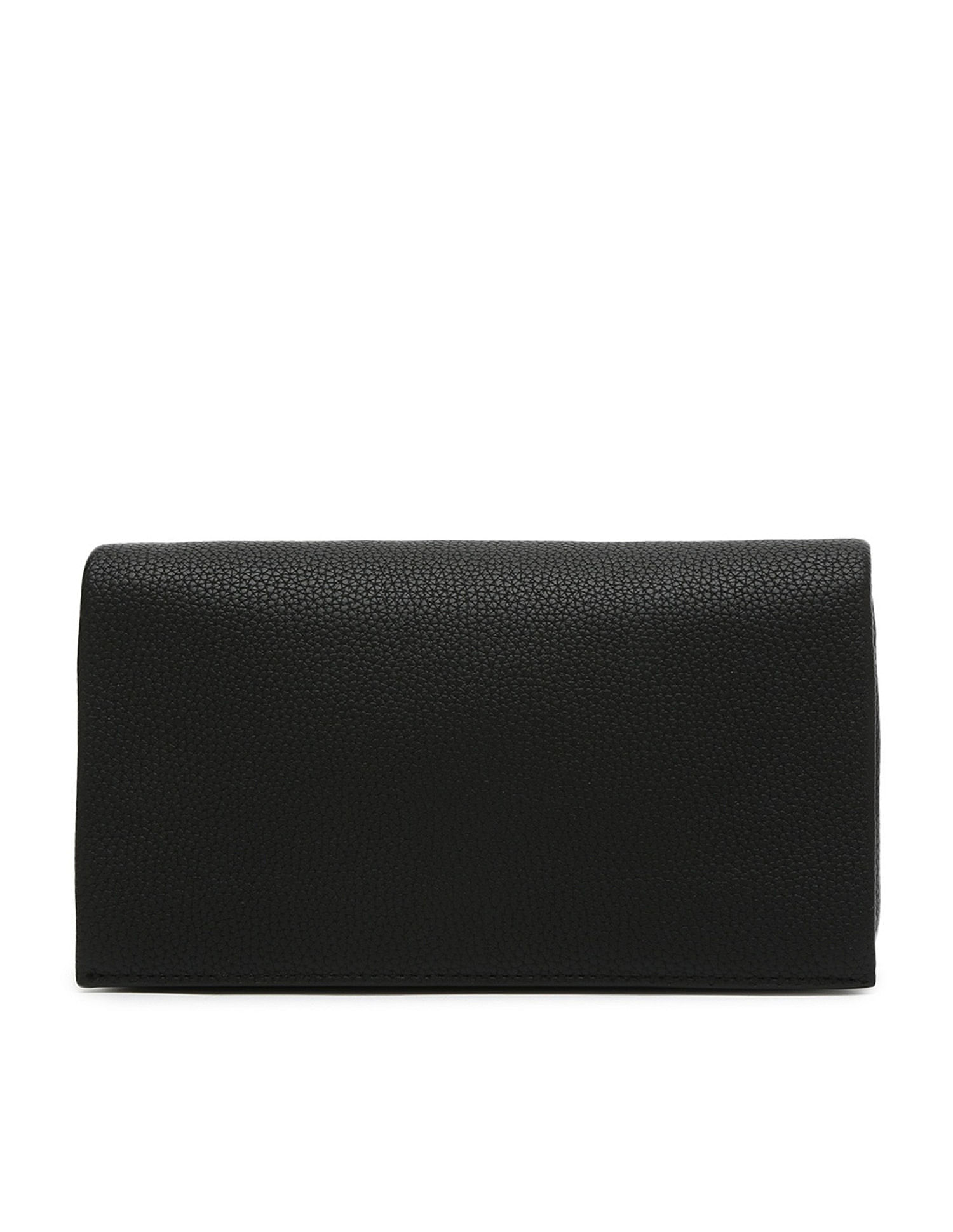 Tommy Hilfiger Solid Black Pu Sling Bag