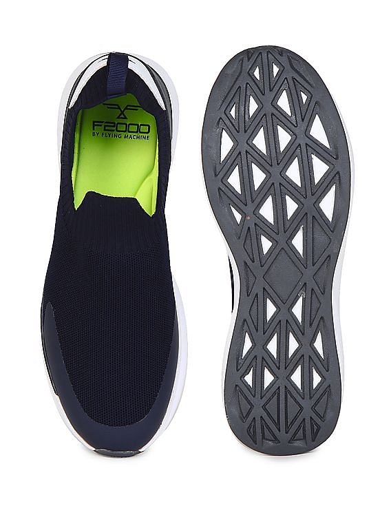 Flying Machine Men Round Toe Huang Slip On Shoes