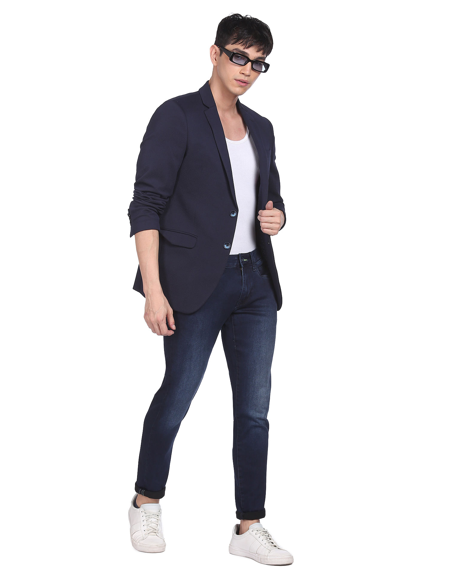 Flying Machine Stone Wash Jackson Super Skinny Fit F-Lite Jeans
