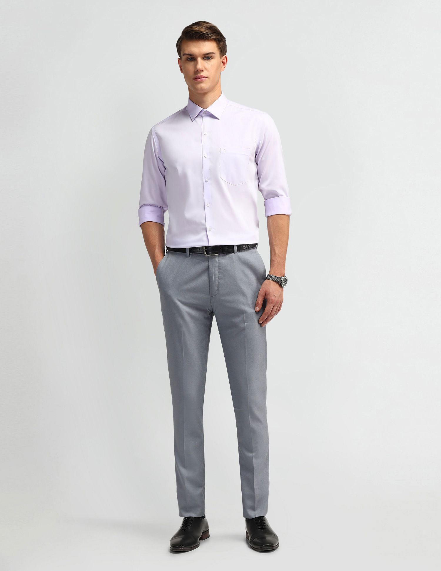 Arrow Slim Fit Regular Trousers