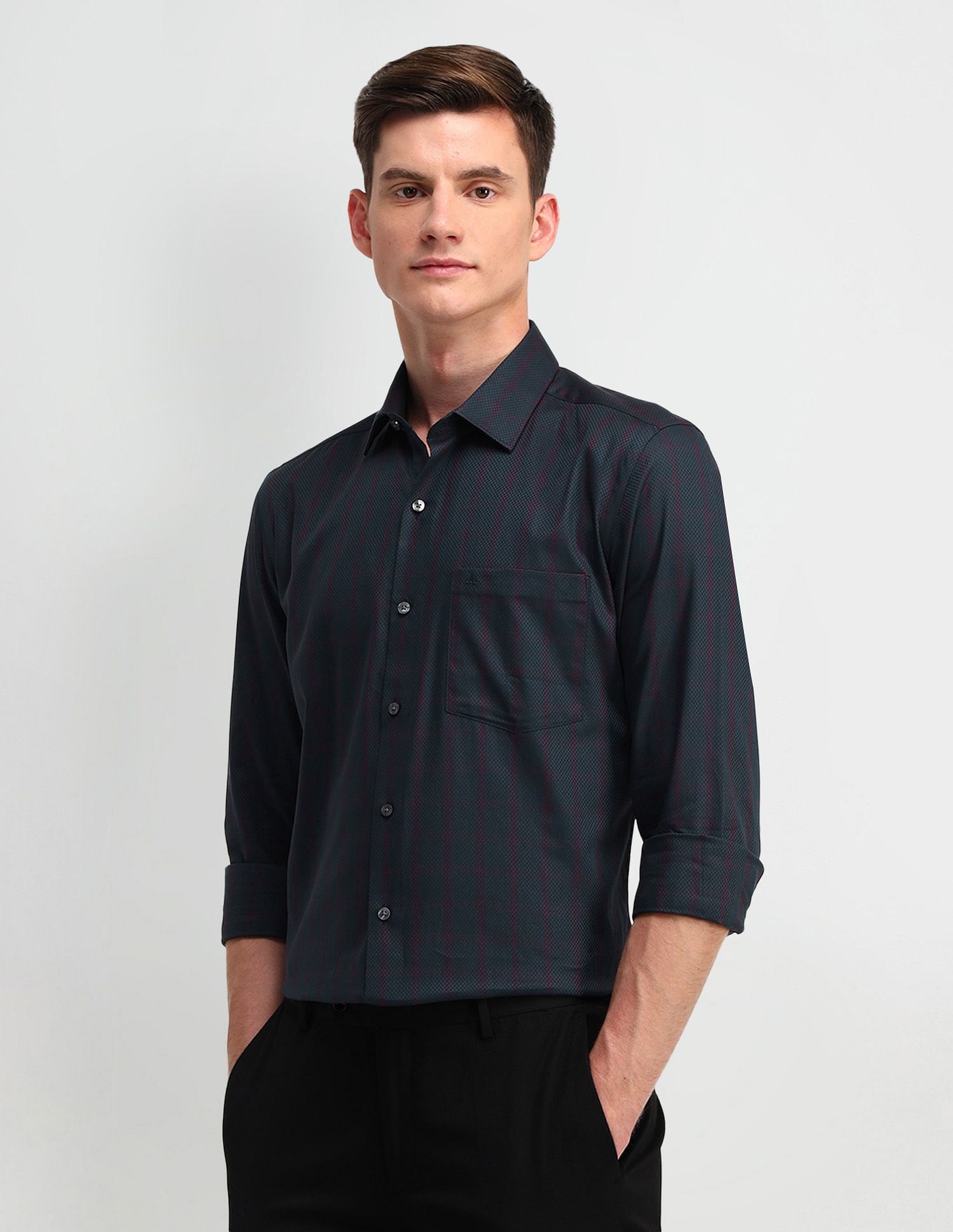 Arrow Liberty Classic Fit Cotton Shirt