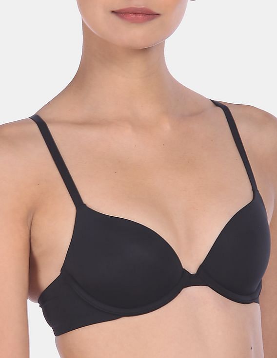 Calvin Klein Push-up bra INFINITE FLEX in black