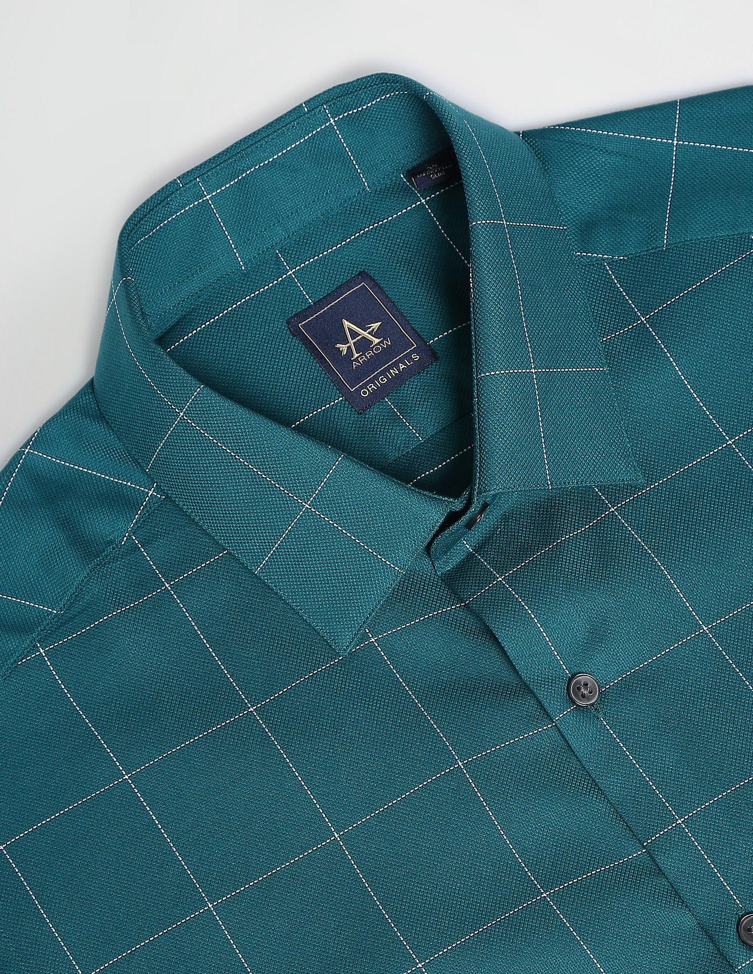 Arrow Windowpane Check Formal Shirt