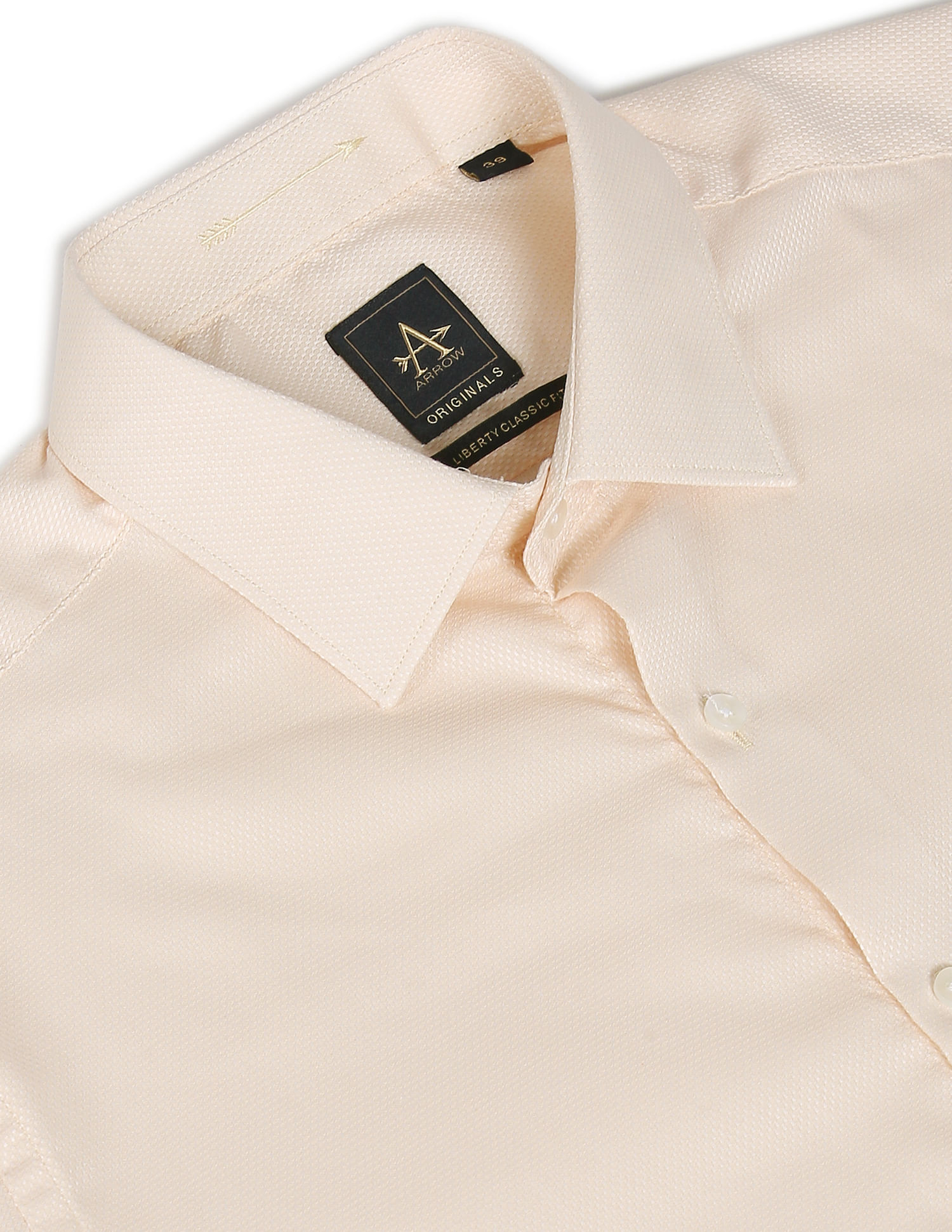 Buy Arrow Cotton Dobby Shirt