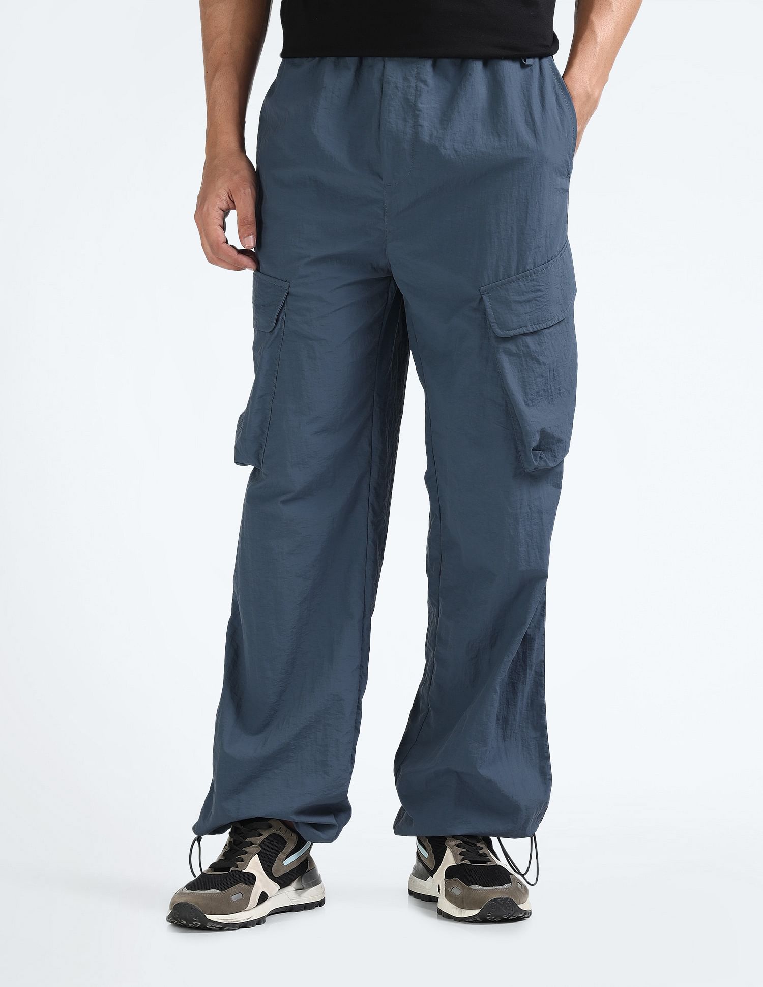 Flying Machine Mohammad Ali Elasticized Waist Cargos