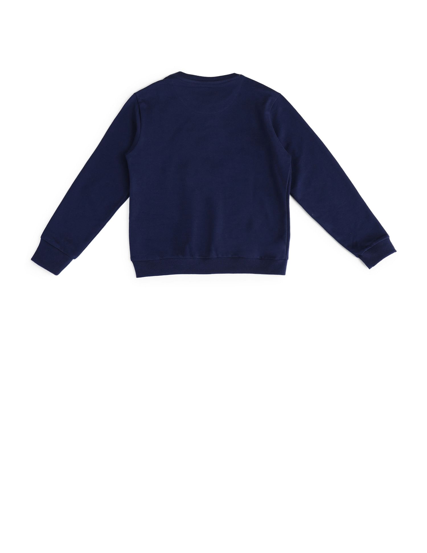 U.S. Polo Assn. Kids Brand Printed Regular Fit Sweatshirt
