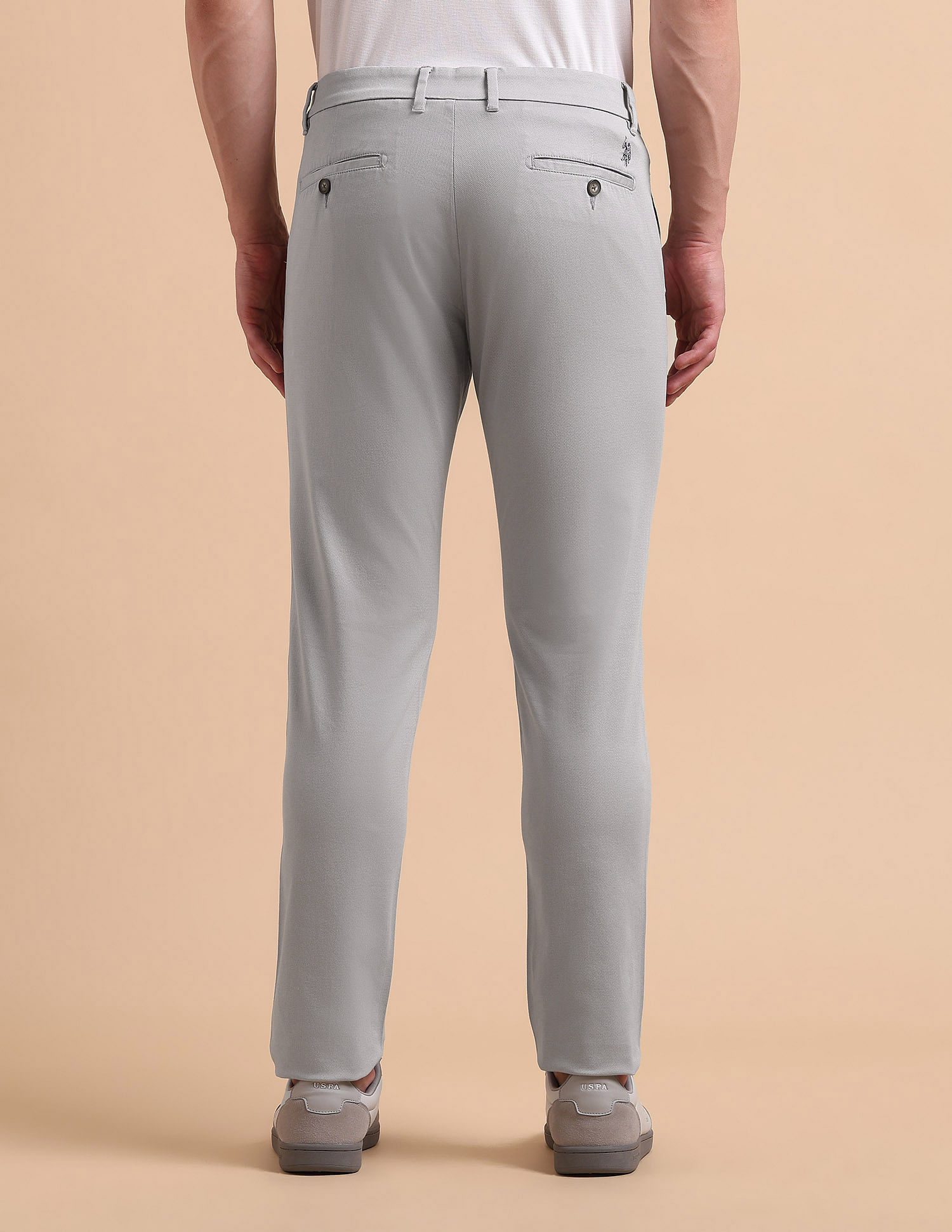 U.S. Polo Assn. Satin Super Slim Fit Trousers