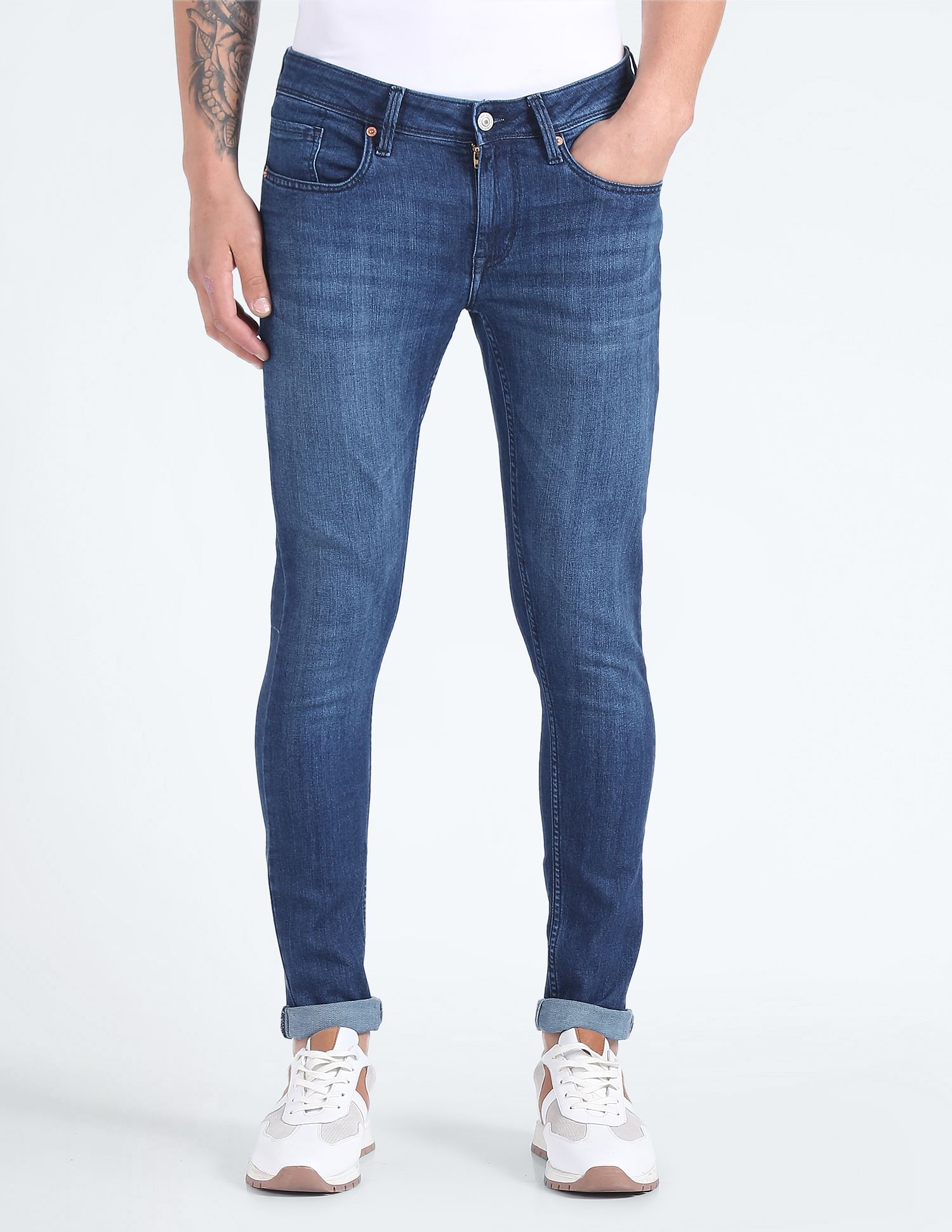 Flying Machine Low Rise Jackson Skinny Fit Jeans