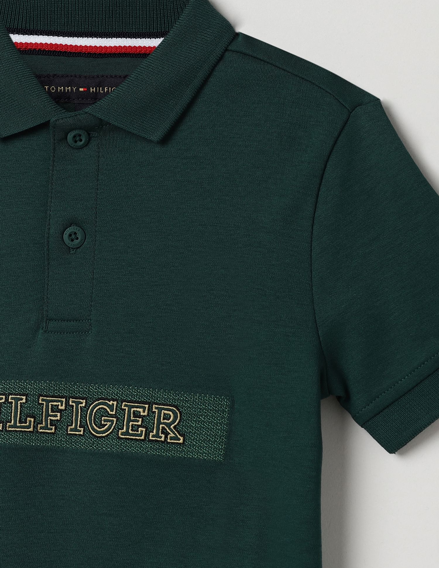 Tommy Hilfiger Kids Boys Interlock Polo Shirt