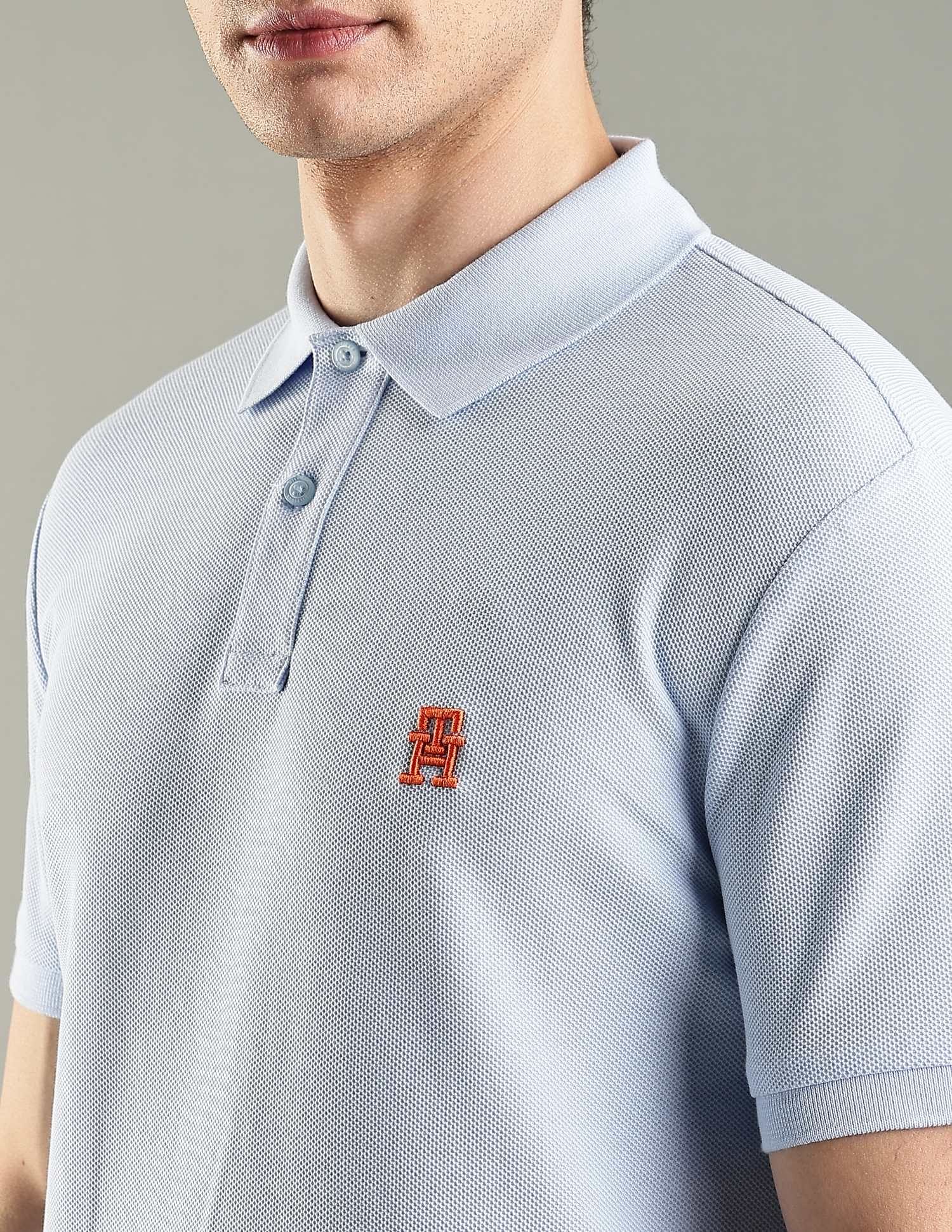 Tommy Hilfiger Solid Regular-Fit Cotton Polo T-Shirt